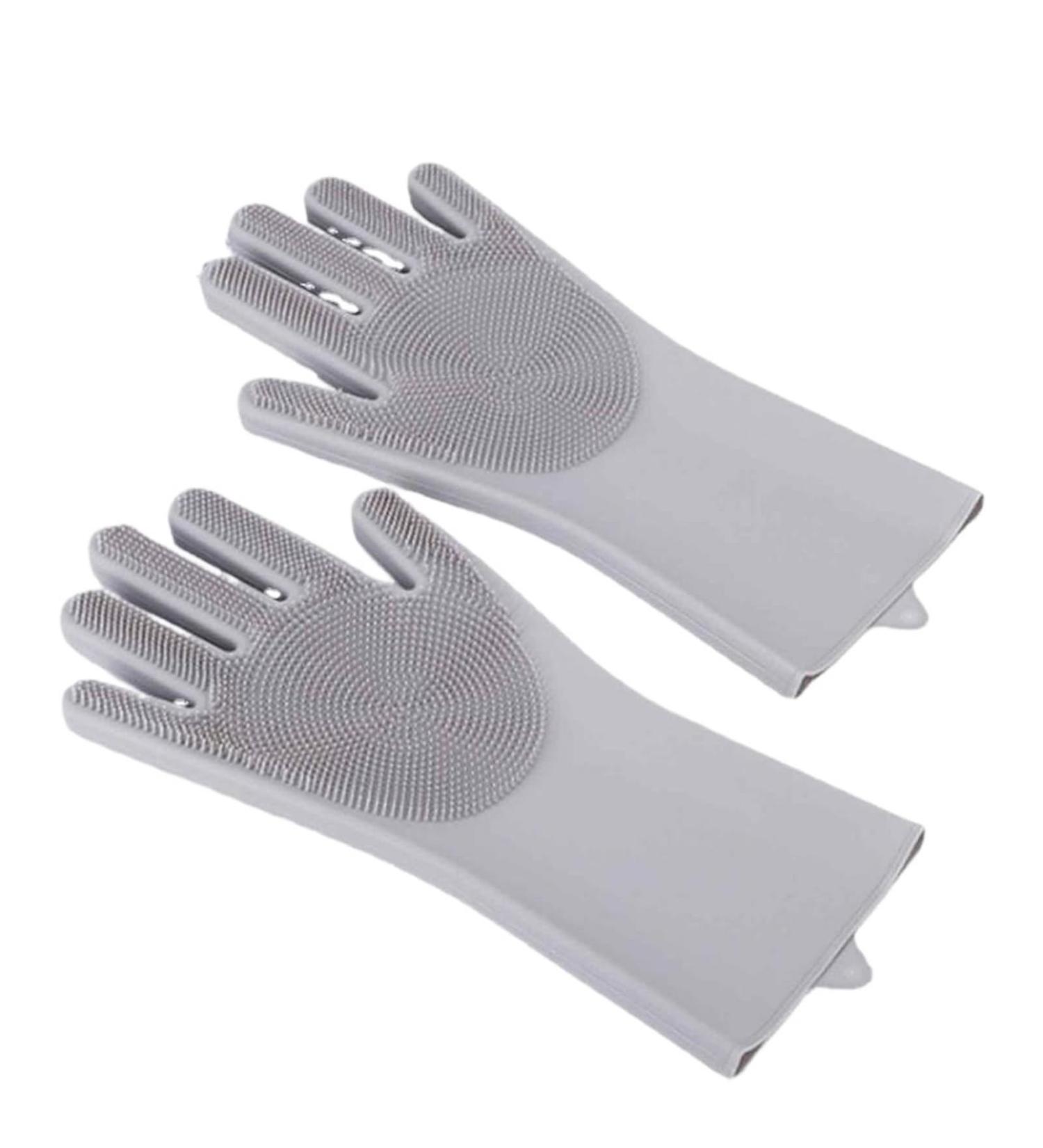 Cleaning Gloves Cleaning Gloves Kitchen Silicone Dishwashing Gloves For Household Use Dishwashing Gloves A4 - Buy Online on GoSupps.com
