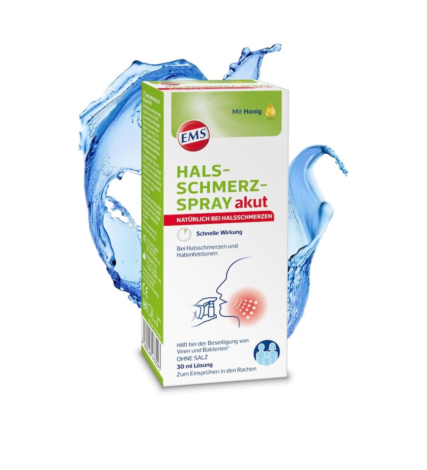 EMSER Halsschmerz-Spray akut 30 ml Solution