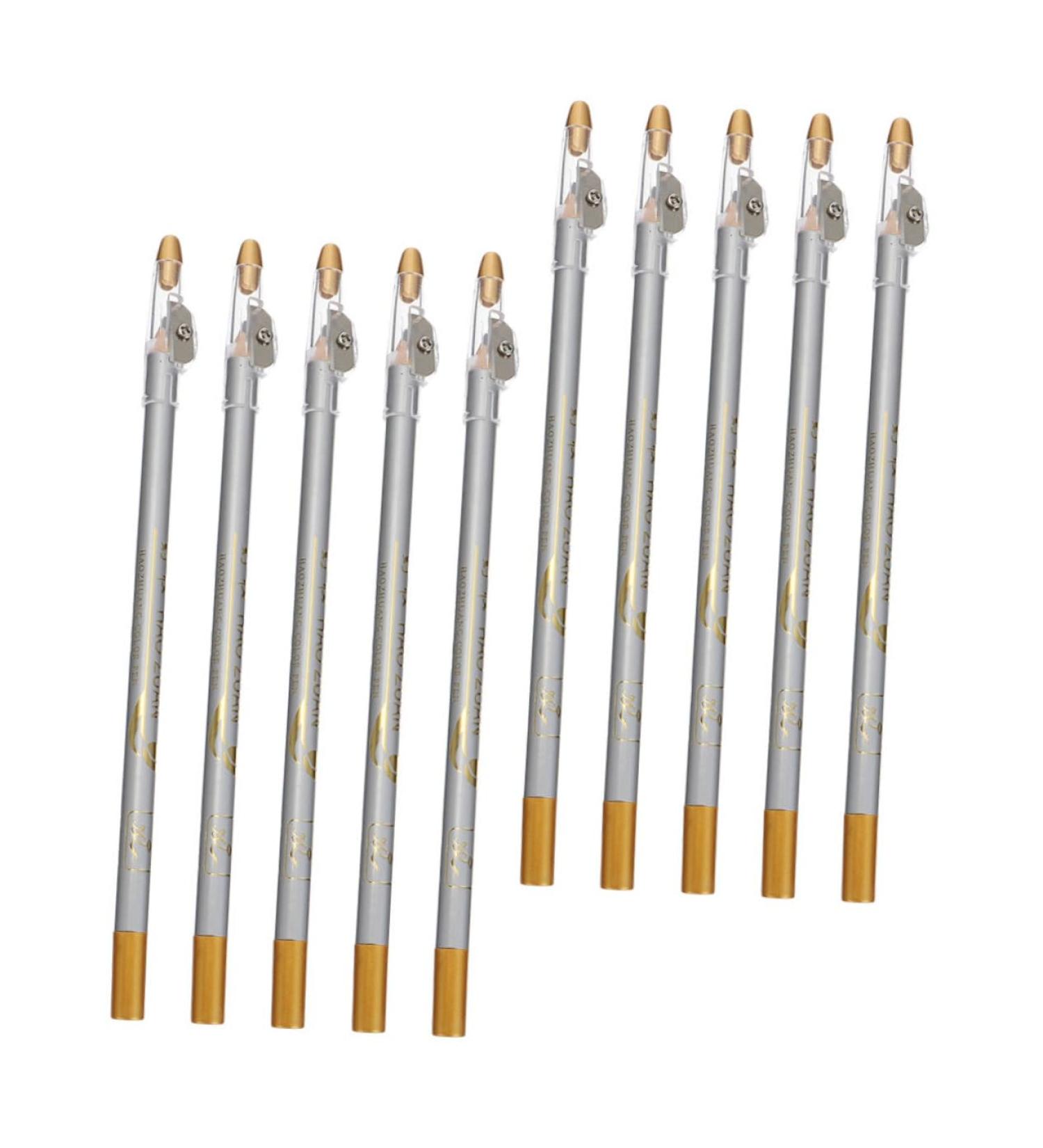MUSISALY 10pcs Pencil Sharpener Eyebrow Pencil Cosmetic Tool Makeup Eyebrow Pencils Eyeliner Pen Makeup Pen Sharpener Eyeliner Strokes Pencils Eyeliner with Sharpener Eyebrow Tool Eye Liner - Buy Online on GoSupps.com