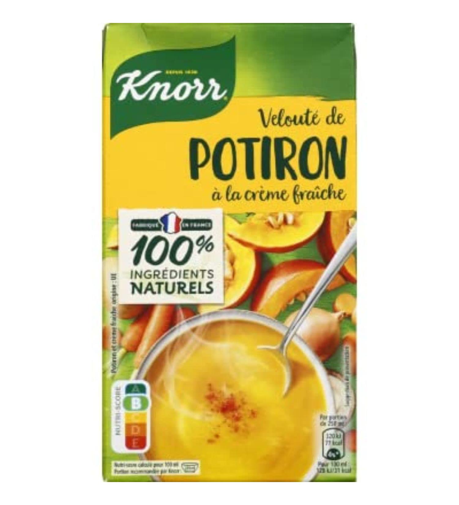 Knorr Pumpkin velouté with crème fraîche - 1L carton