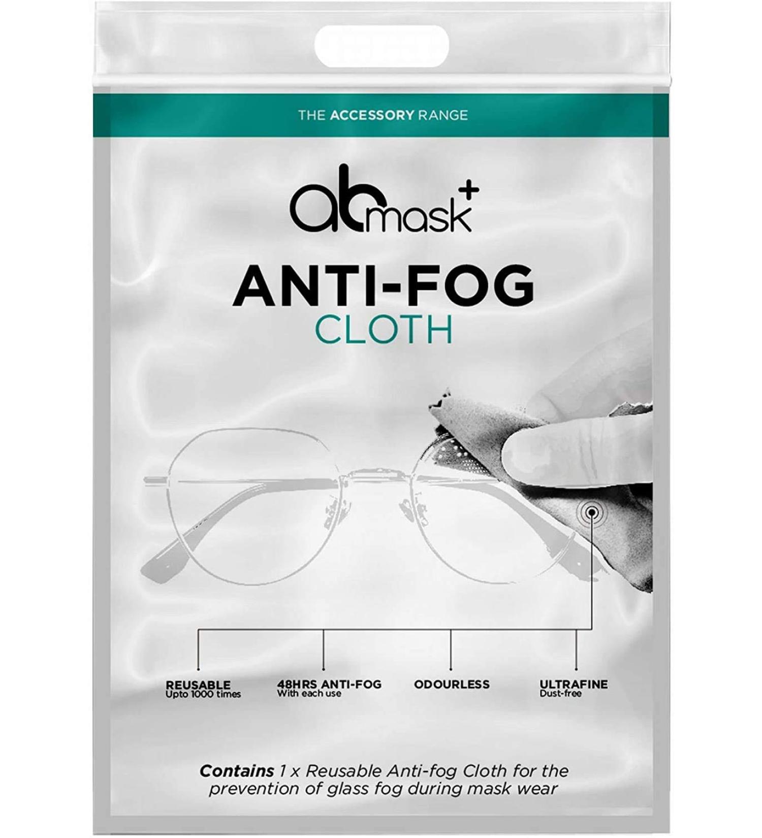 Buy The Eye Doctor AB Mask Anti-Fog Drying Cloth - Reusable Lens Wipes for Glasses (3 Pack) - Optimal International Shipping - Buy Online on GoSupps.com