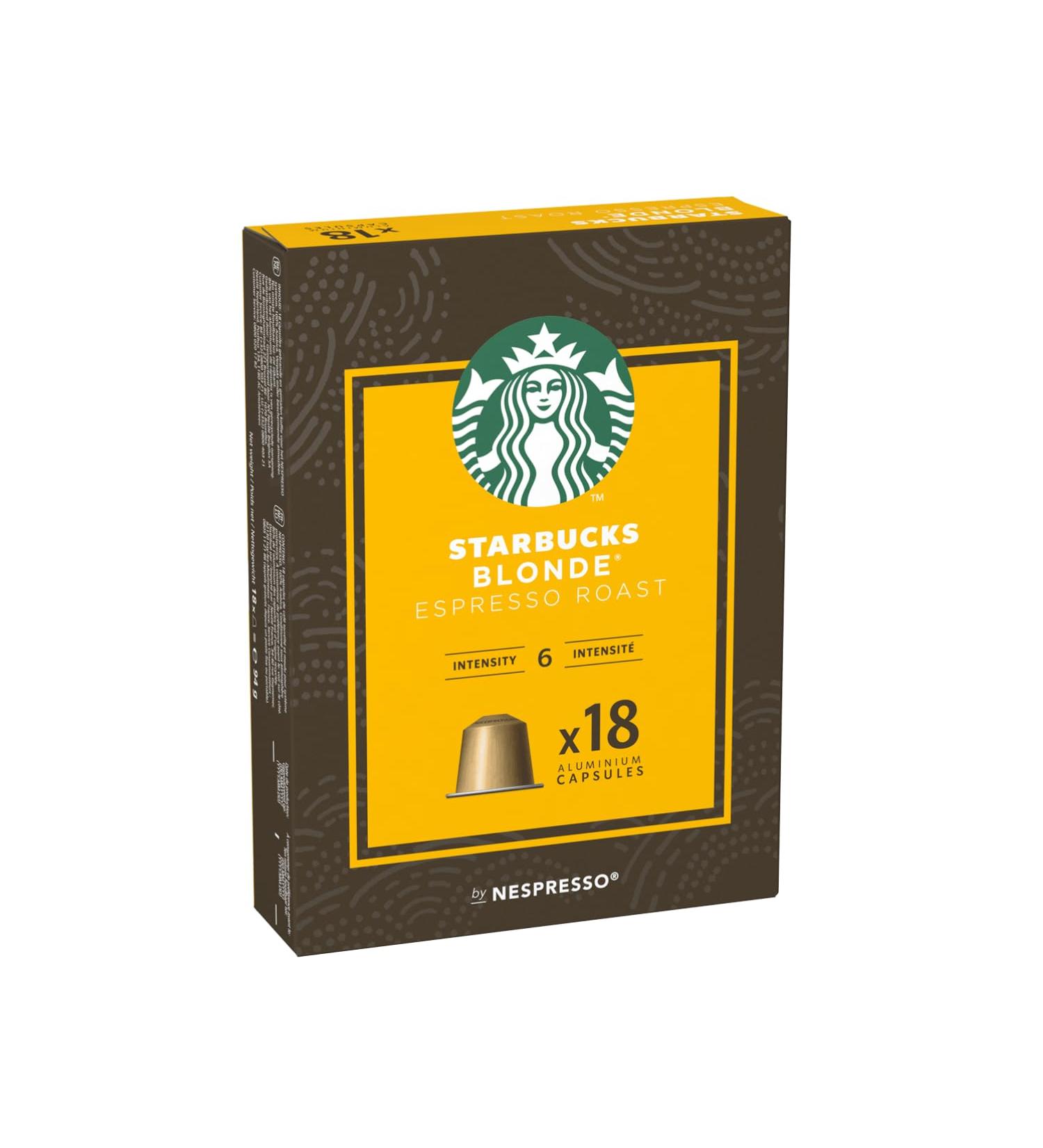 Blonde Espresso Coffee - 18 capsules