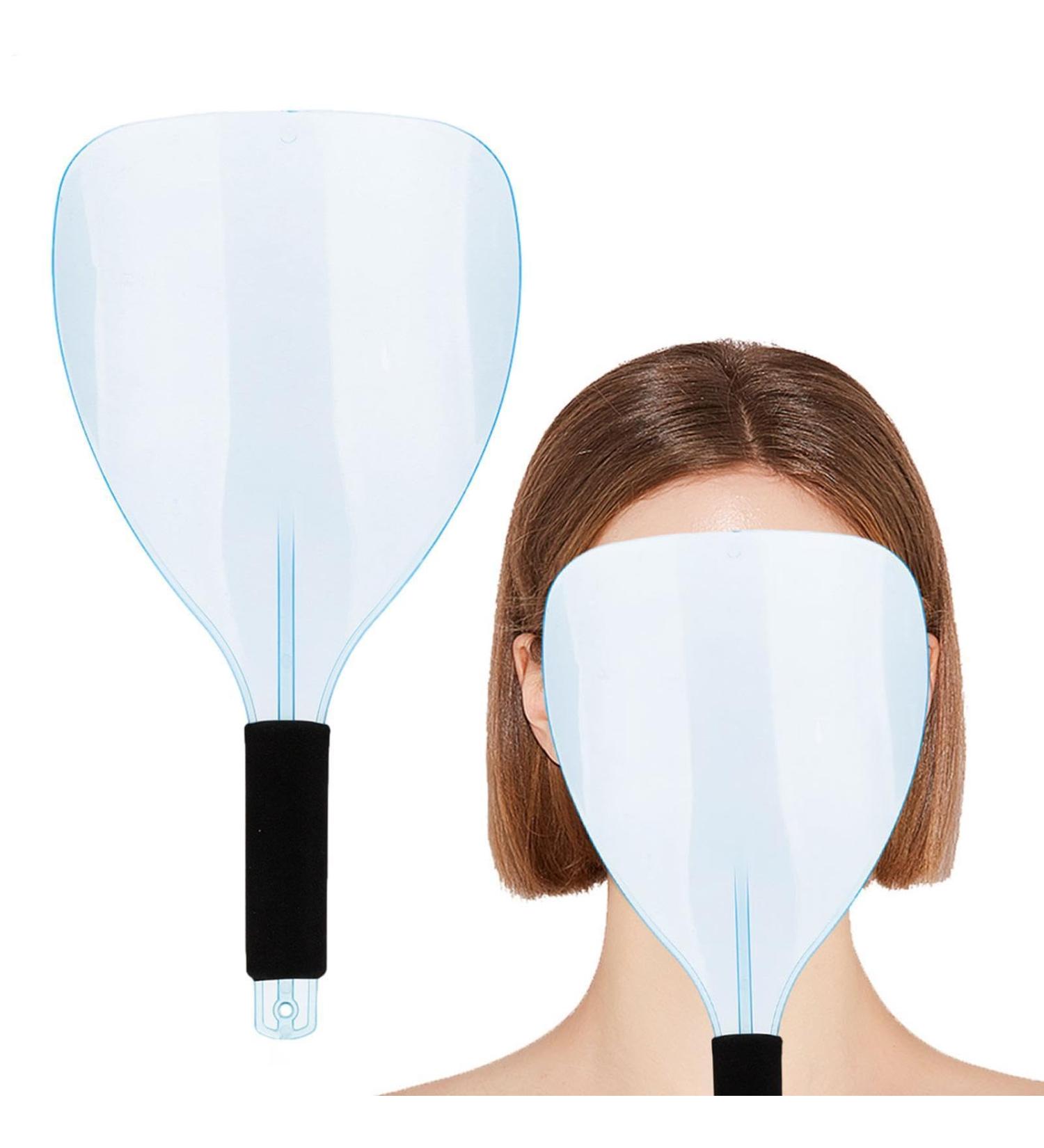 Salon Face Protector - Hairspray Face Cover Professional Face Visor | Face Visor Salon Face Cover Transparent Goggles Hairspray Eye Protector Hairdressing Hair Salon Tools Eyelid Aftercare Hairspra Blue - Buy Online on GoSupps.com