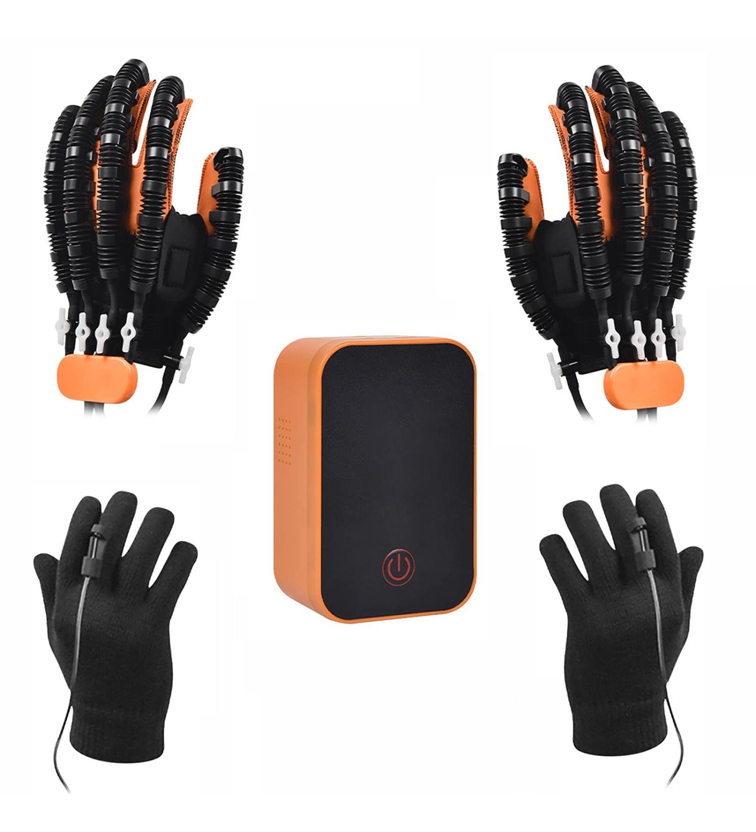 1 Pair Rehabilitation Robotic Gloves Adjustable Strength Settings Finger Orthosis for Hempiplegia Stroke Paralysis Arthriti Patient Physical Reabilitech Therapy(Size:Size XXL) - Buy Online on GoSupps.com