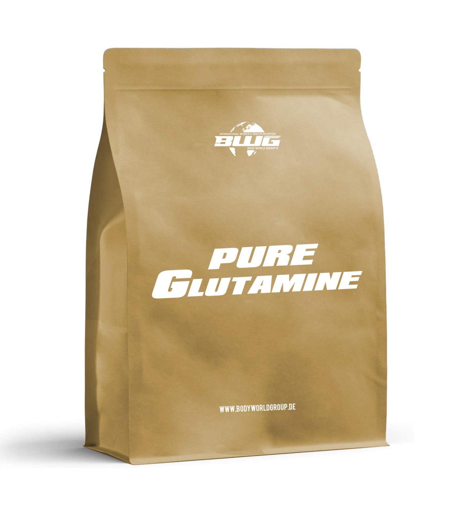 Bulk Pure L-Glutamine Powder - 100% Micronized Amino Acid High Purity No Additives Tasteless 500g - Laboratory Tested for Quality - Buy Online on GoSupps.com