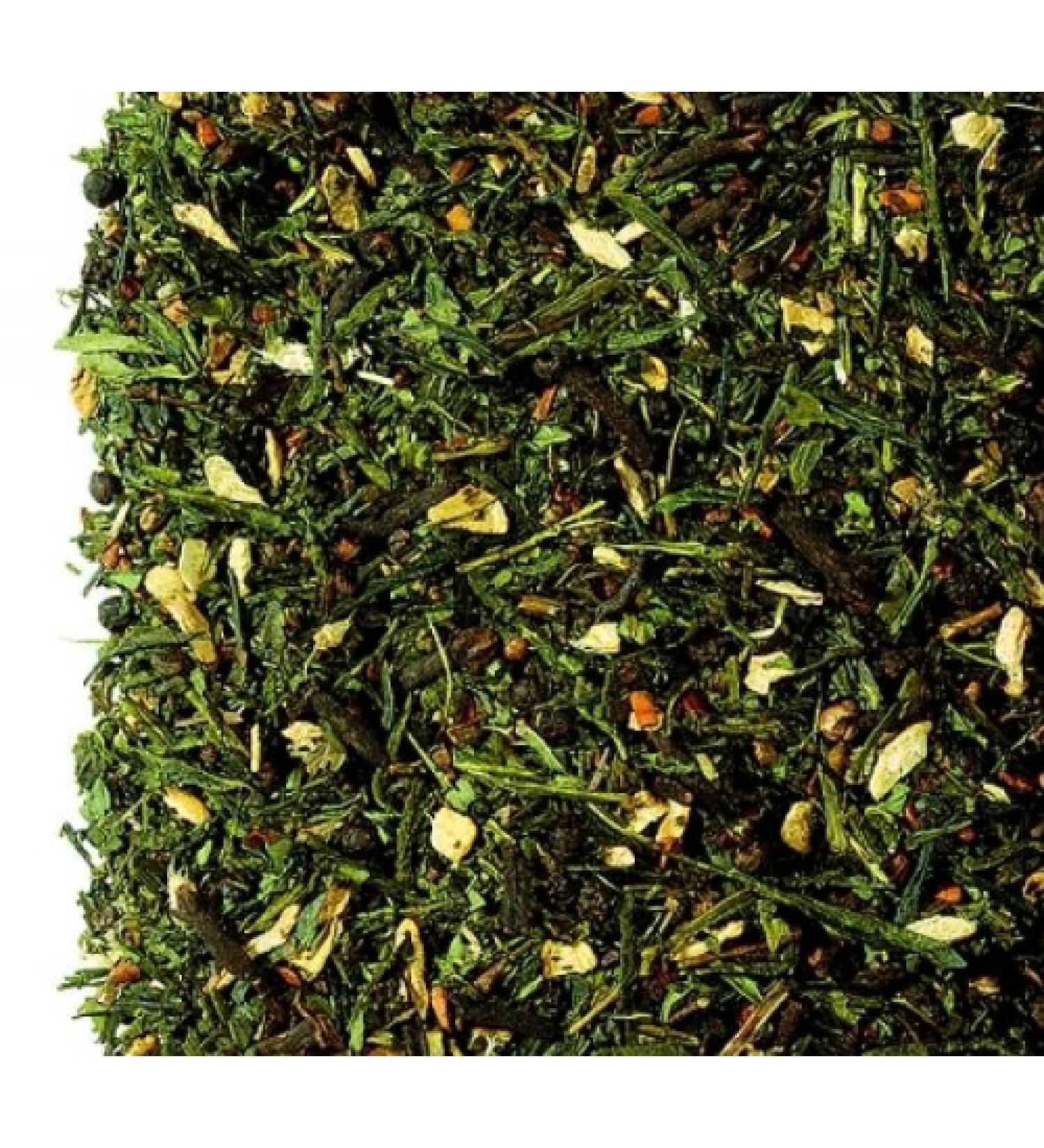 TeeFARBEN Green Chai 100g in aroma-preserving packaging