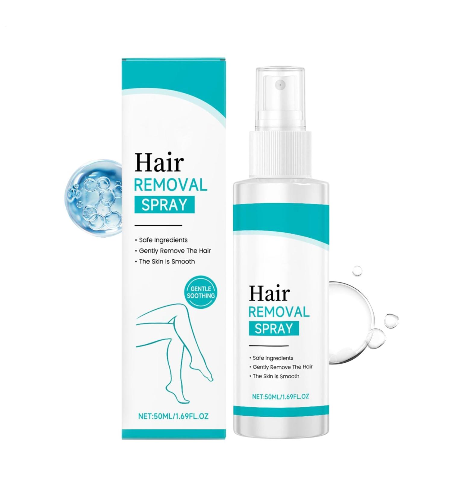 Zetqhuu Depilatory spray for women 50 ml fastacting soothing skin care depilatory for bikini area for armpits face legs intimate area and body - Buy Online on GoSupps.com