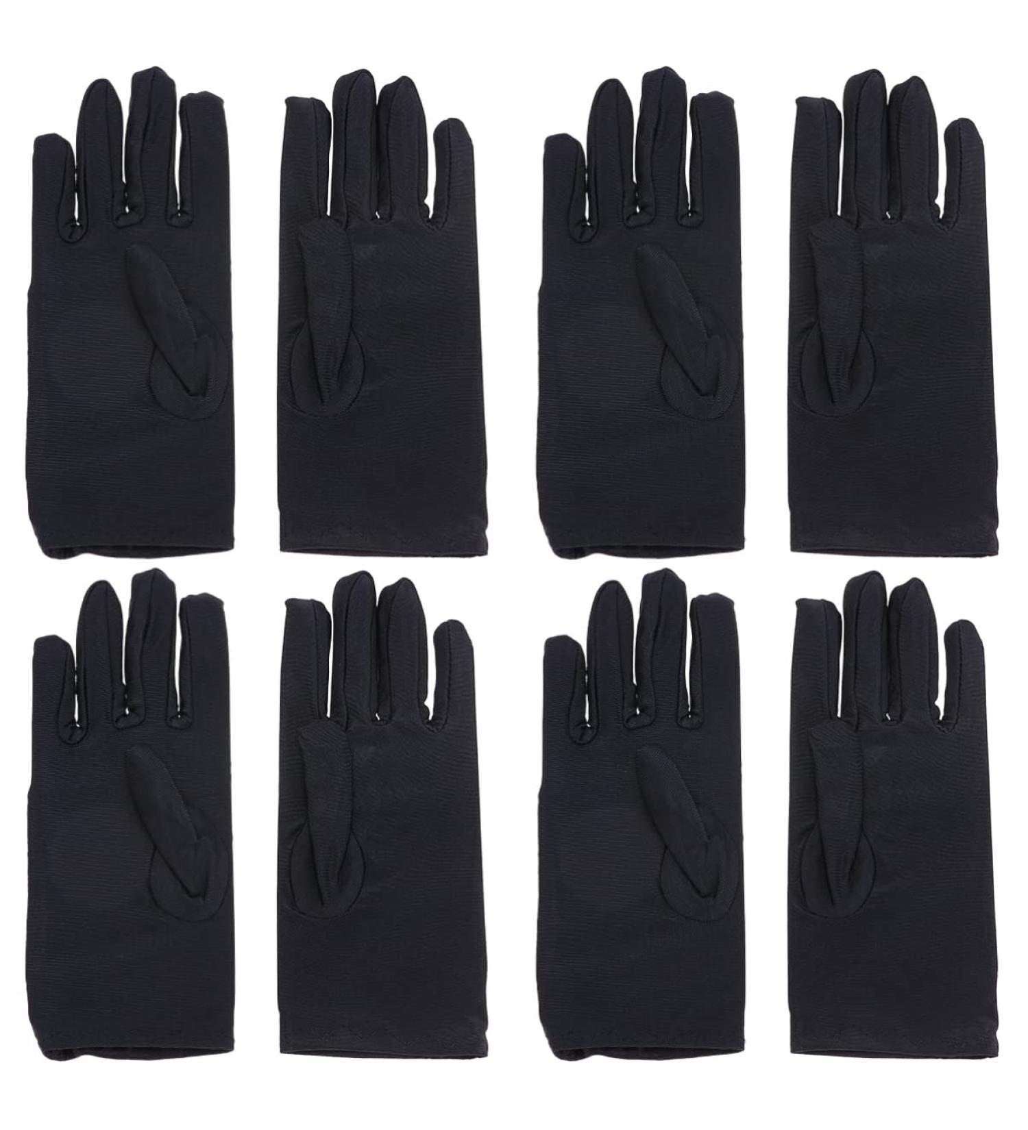 Beaupretty Mens Glives 4pairs Cloth Elastic Premium Dry Spa Inspection Gloves Black Store Male Overnight Moisturizing Skin Hand Cracked Shop Etiquette Cotton Men Covers Ceremonial 22X8.5cm Black - Buy Online on GoSupps.com