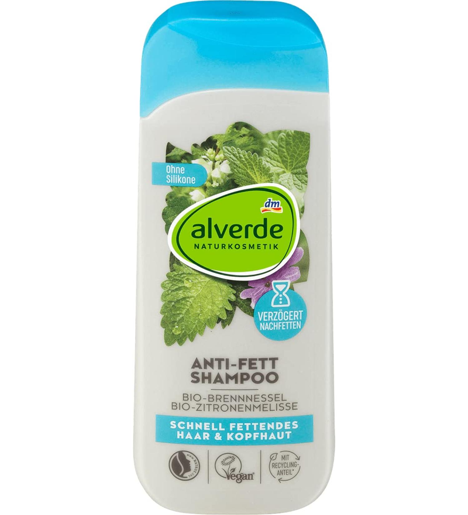 Alverde - Anti Fett Shampoo for oily and normal hair - 200ml