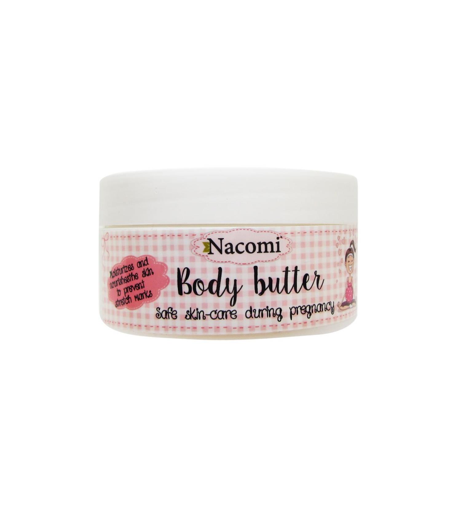 Nacomi Body Butter Safe Skincare During Pregnancy 100g