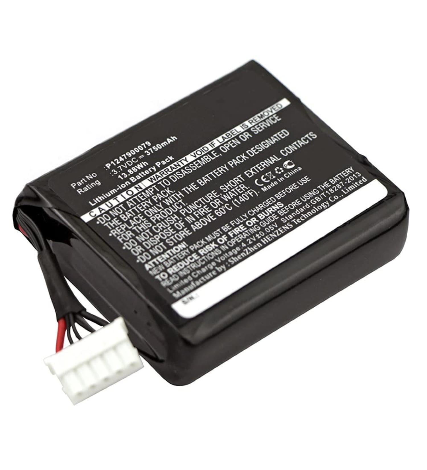 Synergy Digital Battery Compatible with Masimo Pulsoximeter Type 23794 Radical Pulse Oximeter Radical-7 9500 Touchscreen Radical-7 Touch Pulsoximeter Battery (3.7 Li-ion 3750mAh)