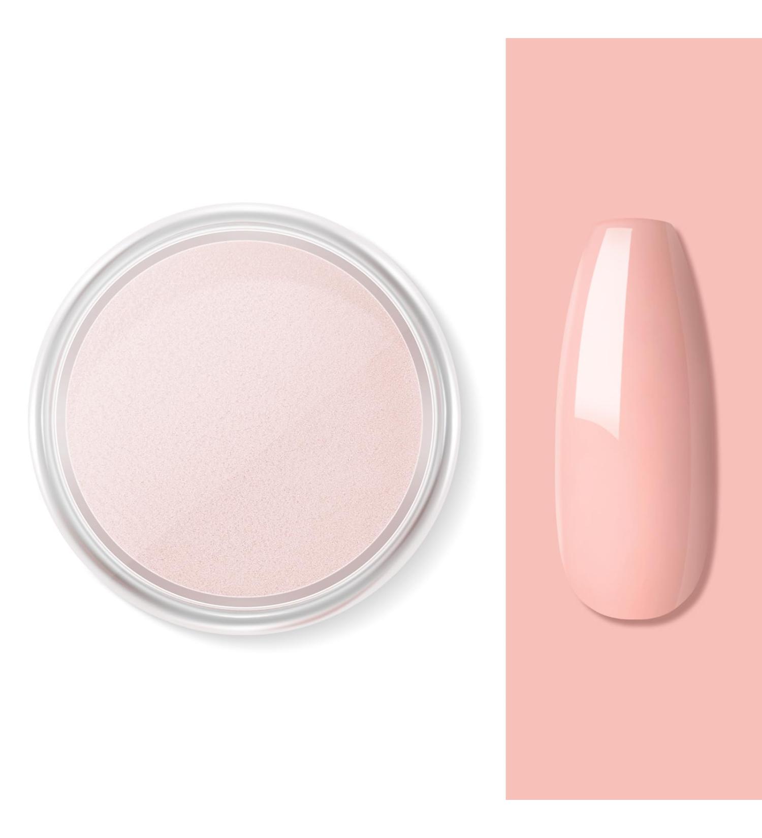 Pink 2G Dipping Powder Nail Starter Dipping Powder System French Powder No Needed Nail Lamp Fast Dry Nail Art Manicure DIY Salon Gift Set for Women Girls DIY Nail Beginner Home Salon Gift YA03-009 - Buy Online on GoSupps.com