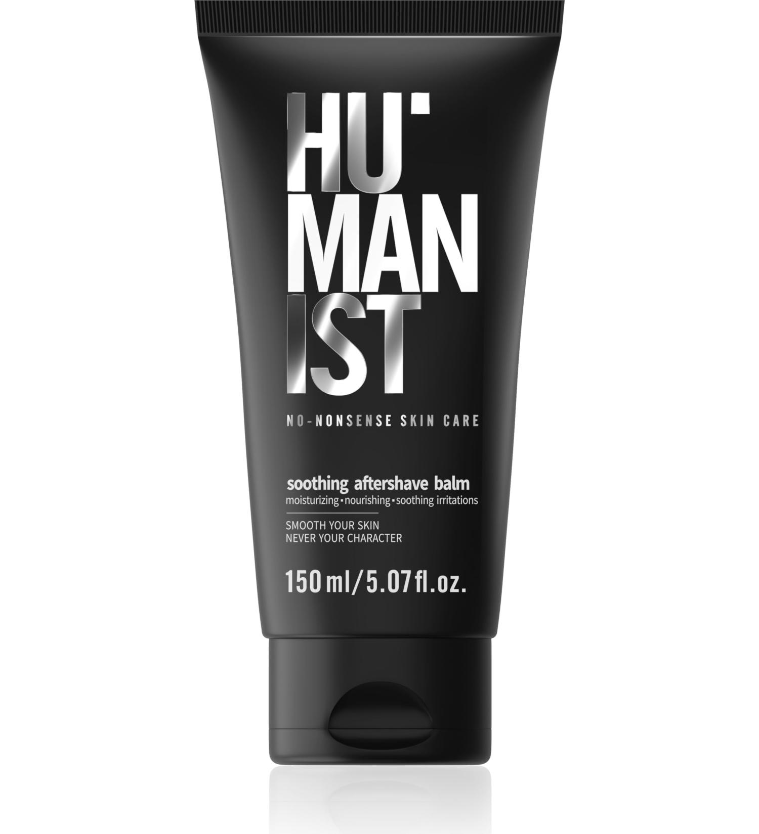 Humanist - men's care - Soiling Aftershave balm - moisturizing - nourishing - shea butter & allantoin grape seed oil & aloe juice - 150 ml