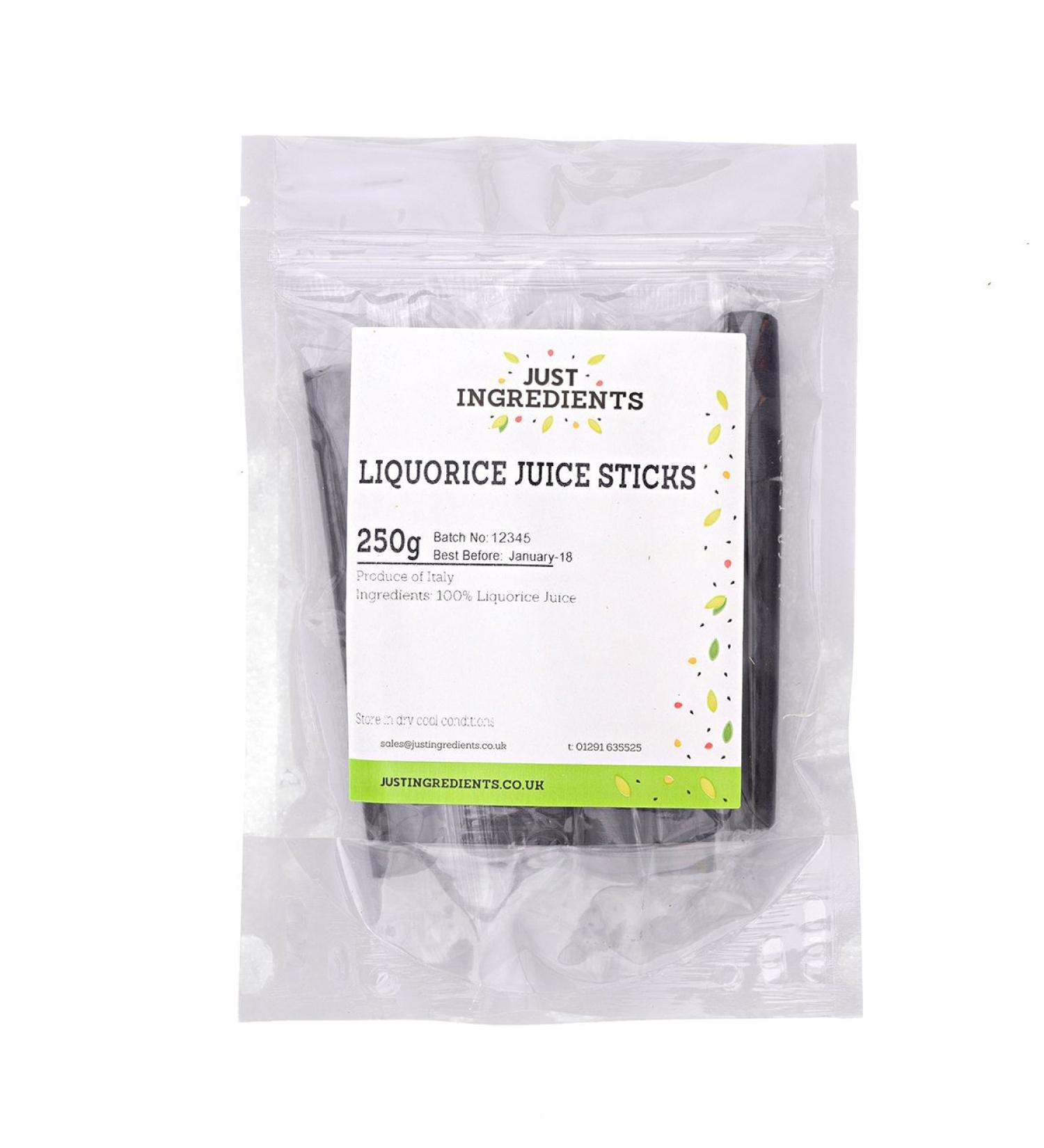 Premier Liquorice Juice Sticks 500g by JustIngredients Liquorice Aniseed 500 g