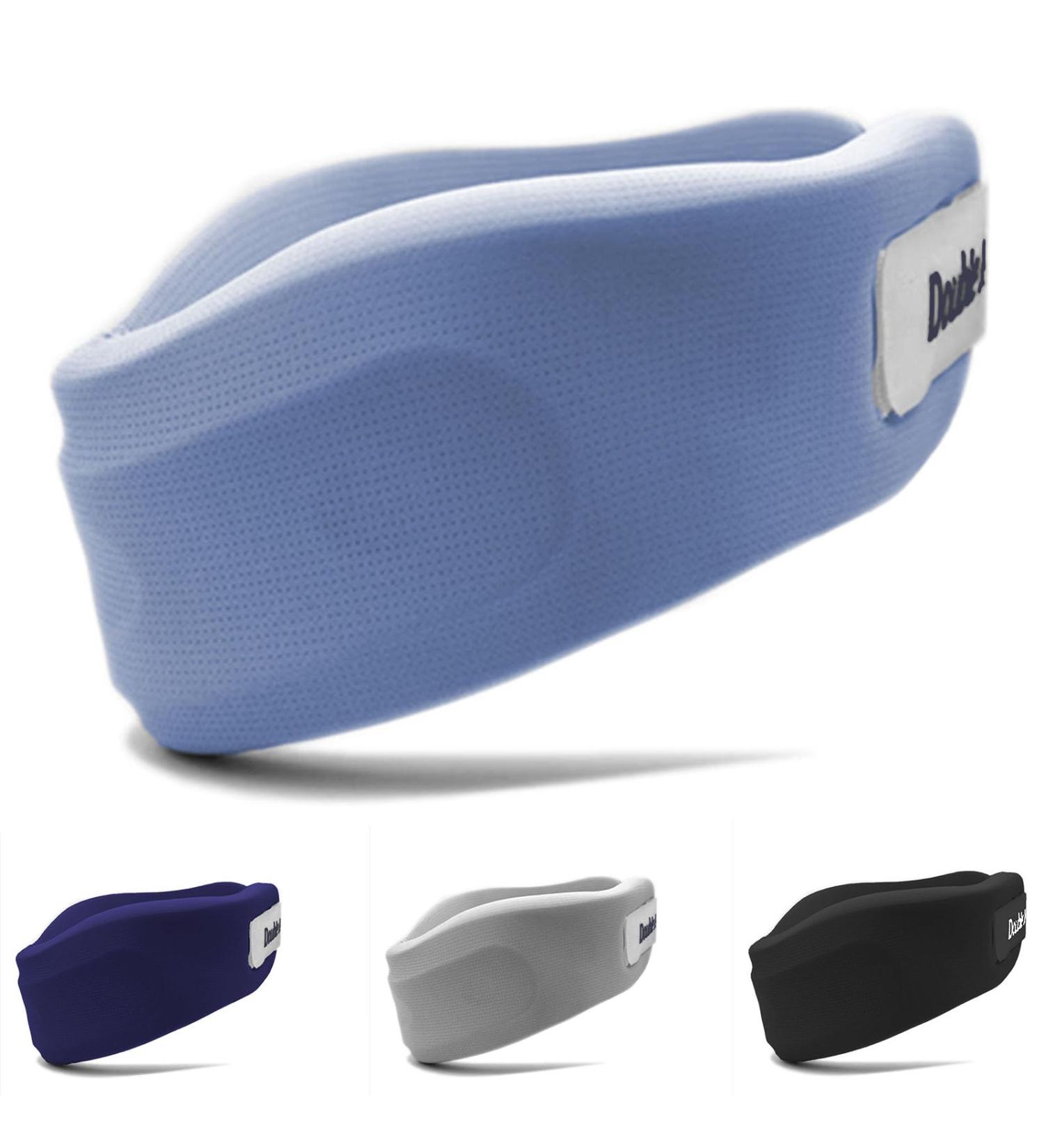 H2SON Neck Brace-Upgraded Portable Ice Silk Fabric Soft Foam Wrapped Adjustable Cervical Pillow for Neck Pain Relief & Prevent and Improve Neck Tilt Cervicorrect Neck Brace at Home or Work (19.3inch)(Sky Blue) - Buy Online on GoSupps.com