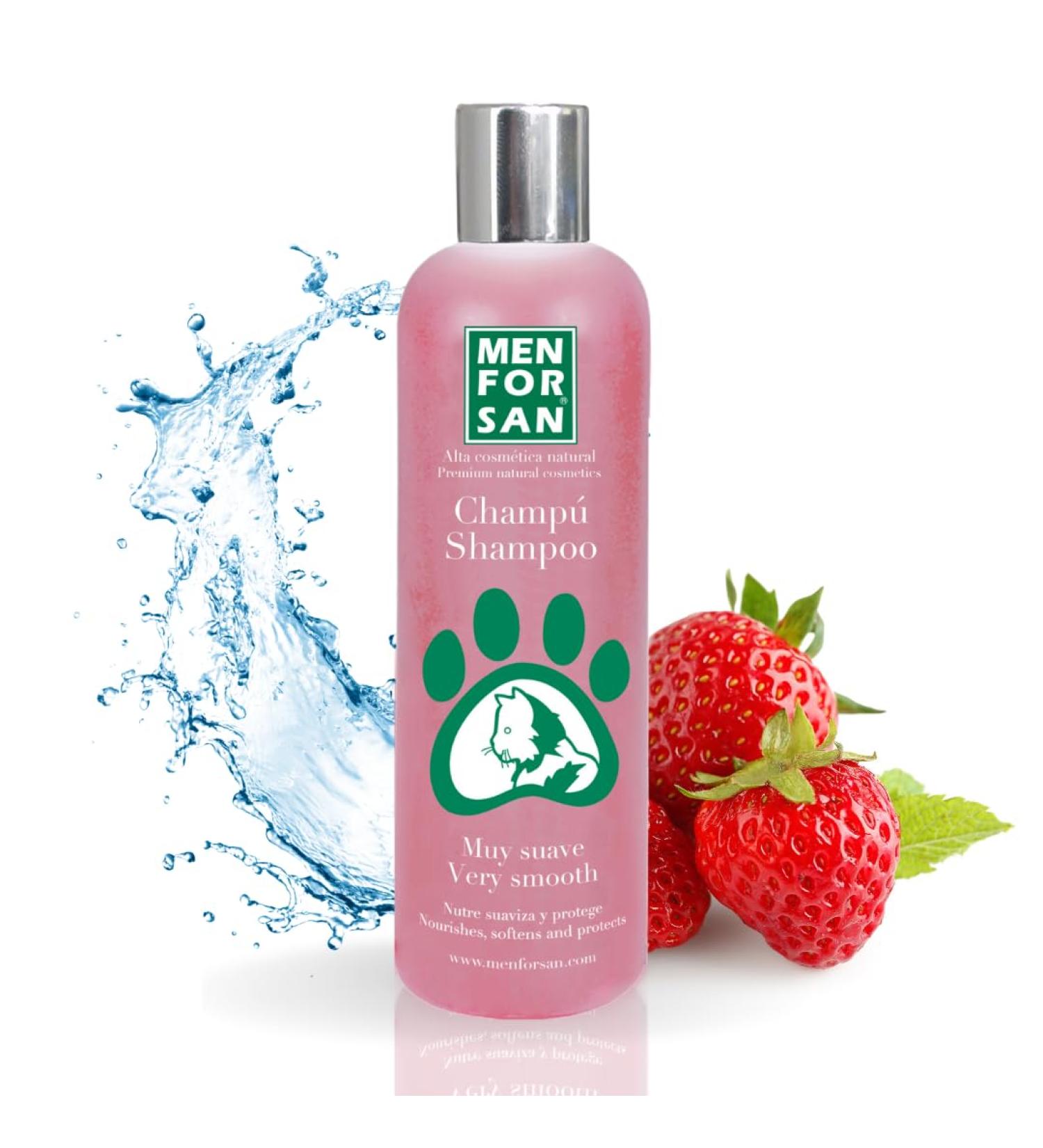 Menforsan Chats Fraise 300ml - Premium Animal Shampoo | International Shipping Available - Buy Online on GoSupps.com