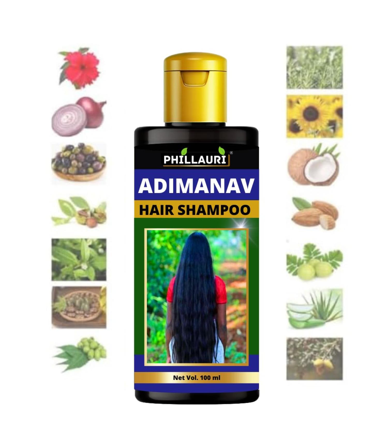 Adivasi Herbal Shampoo - Nourishing Hair Growth & Healthy Scalp | 100ml - Buy Online Worldwide - Buy Online on GoSupps.com