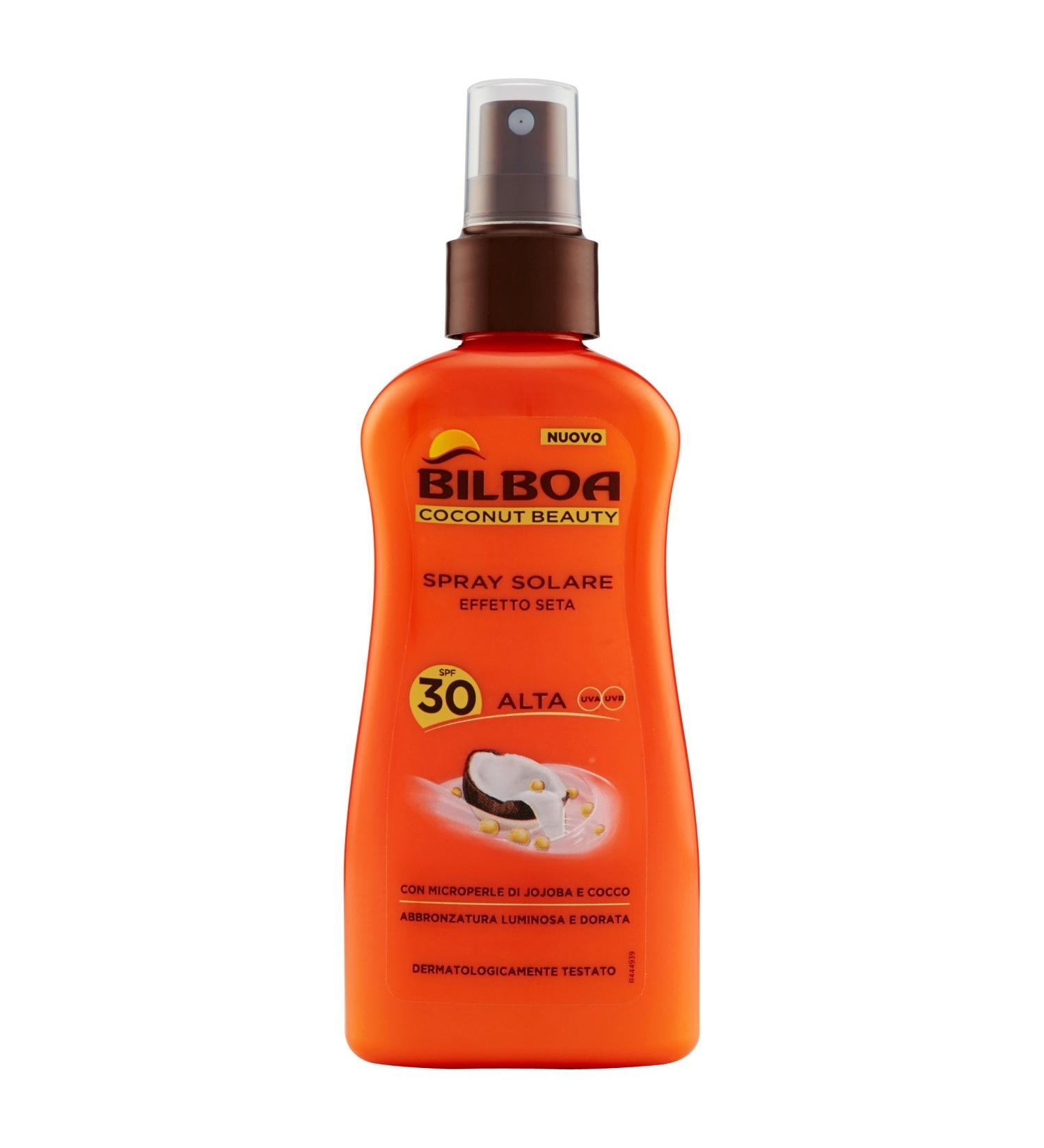  Bilboa Bilboa Coconut Beauty Spray Solare No Gas SPF 30-200 ml - Buy Online on GoSupps.com