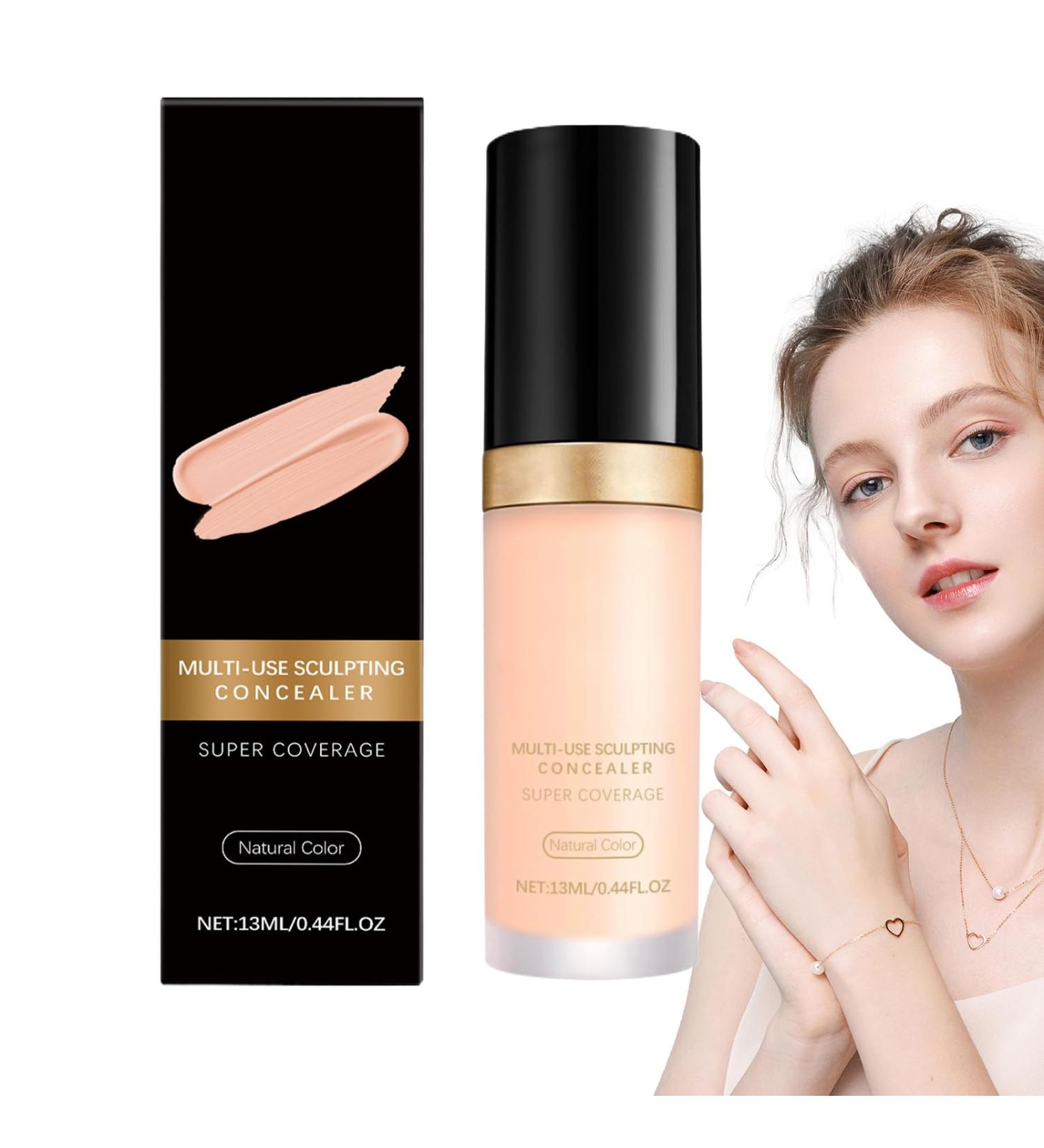 Full Coverage Concealer 13ml Radiant Lightener and Corrector Eye Concealer for the Beauty of Older Adult Facial Skin of Women with Dark - Buy Online on GoSupps.com