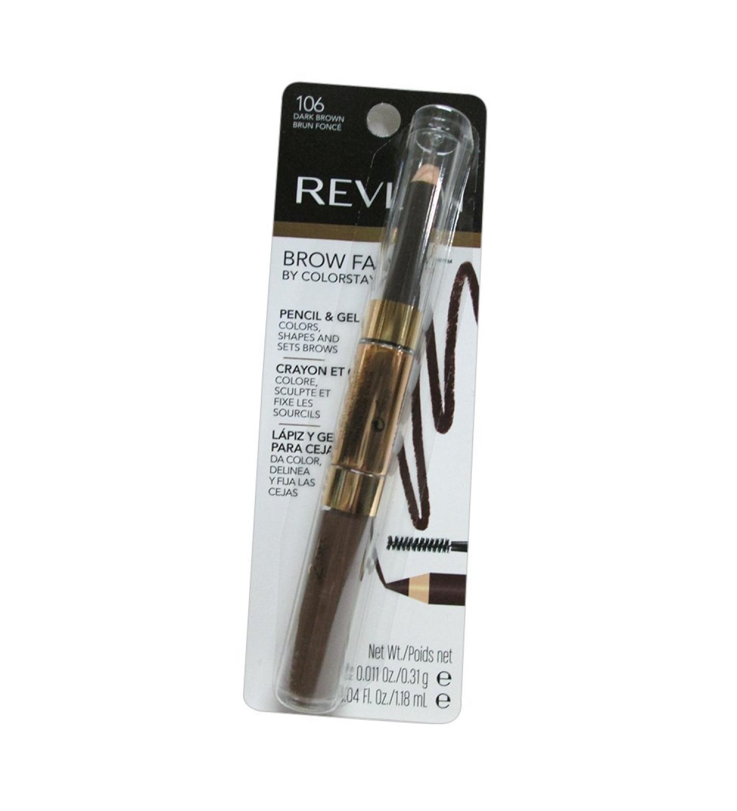 Revlon Brow Fantasy Defining Pencil - Dark Brown (106)