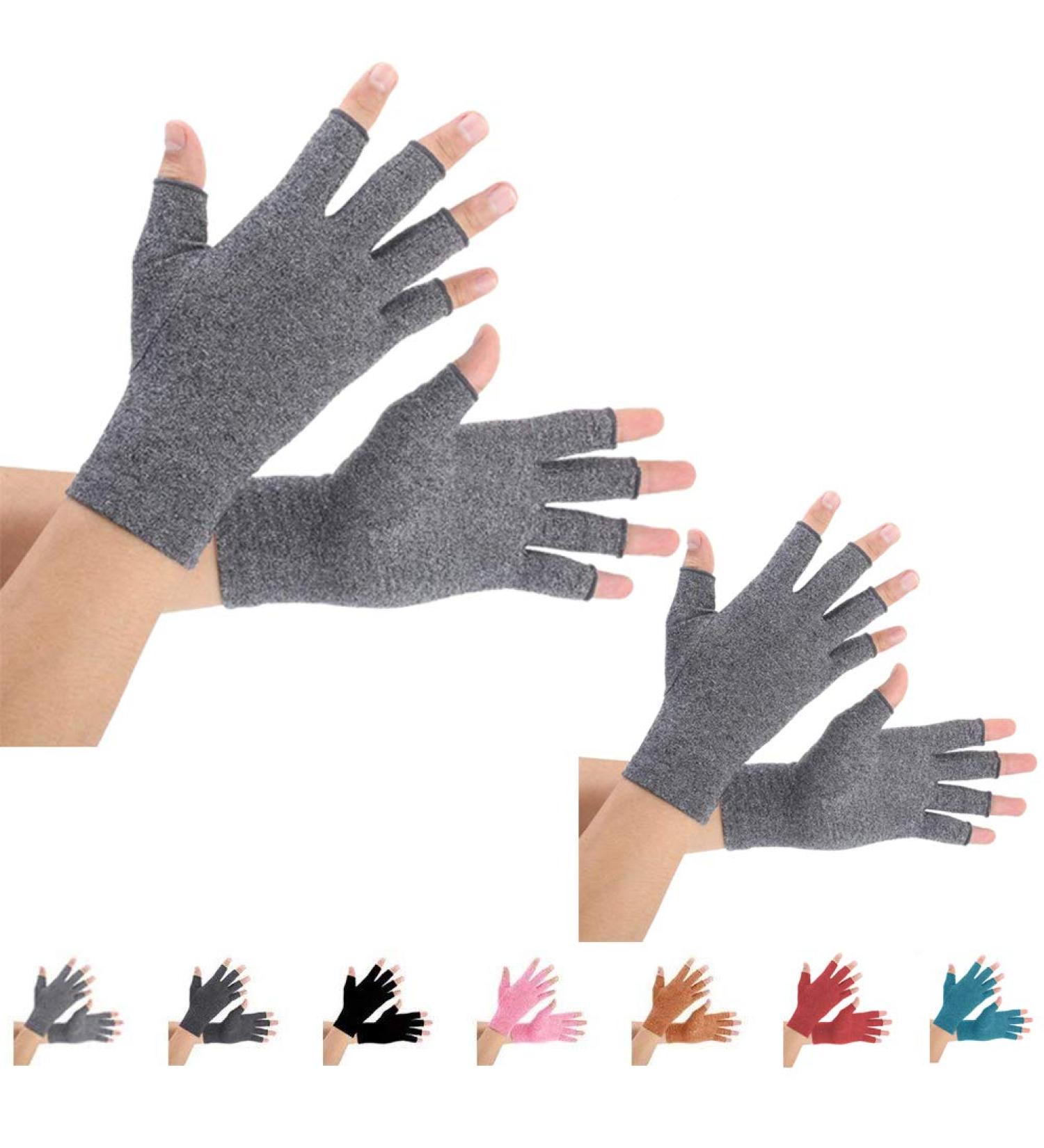 Buy Brace Master Arthritis Gloves - Compression Support for Pain Relief | Finger Joint & Carpal Tunnel (S Gray) - Ships Internationally - Buy Online on GoSupps.com