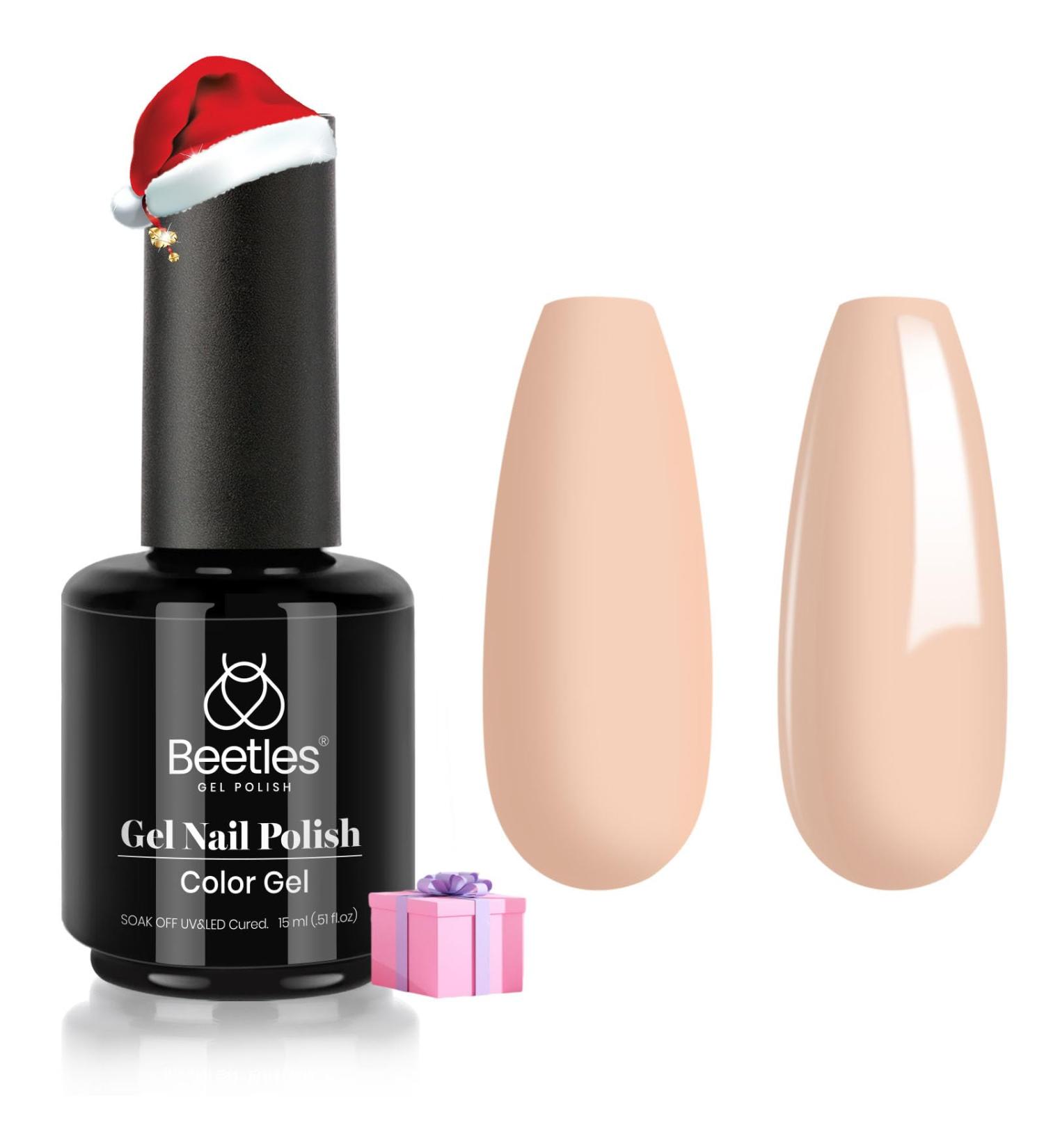 Beetles 15ml E-Sugar Donut Gel Polish - Neutral Brown Pink Color | Soak Off LED Gel for All Season | Natural Nail Lamp Polish - Buy Online on GoSupps.com