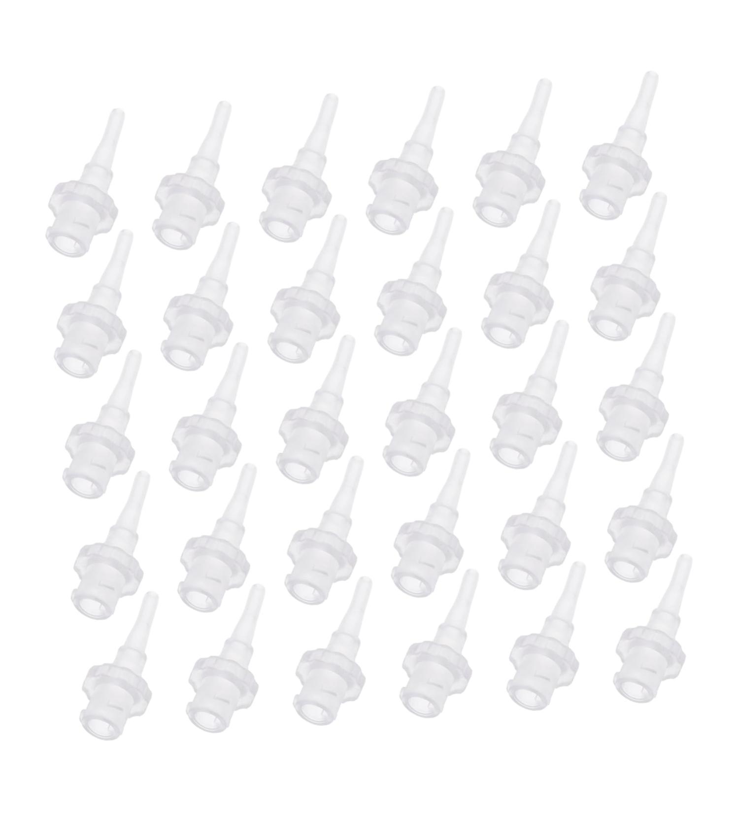 HOLIDYOYO 30pcs Conical Bottle Ear Washer Nozzles Replaces Old Nozzles Fine Workmanship Safe Practical Ear Cleaning Tools - Buy Online on GoSupps.com