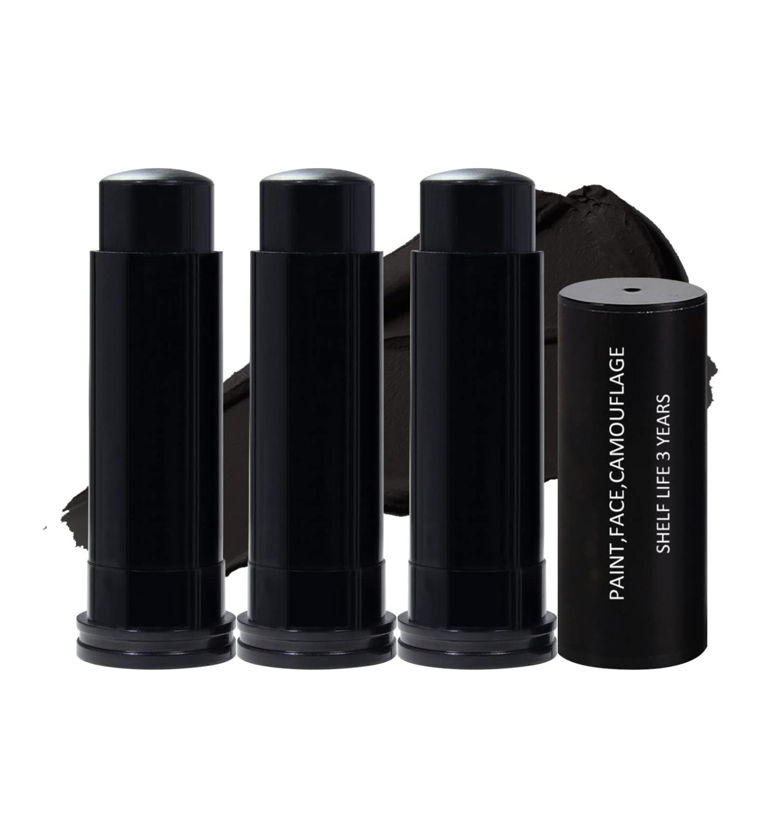 DAGEDA 3Pcs EyeBlack Stick - Long-Lasting Sports Face Paint for Baseball, Football, Softball - Easy to Apply Black Face Makeup - Buy Online on GoSupps.com