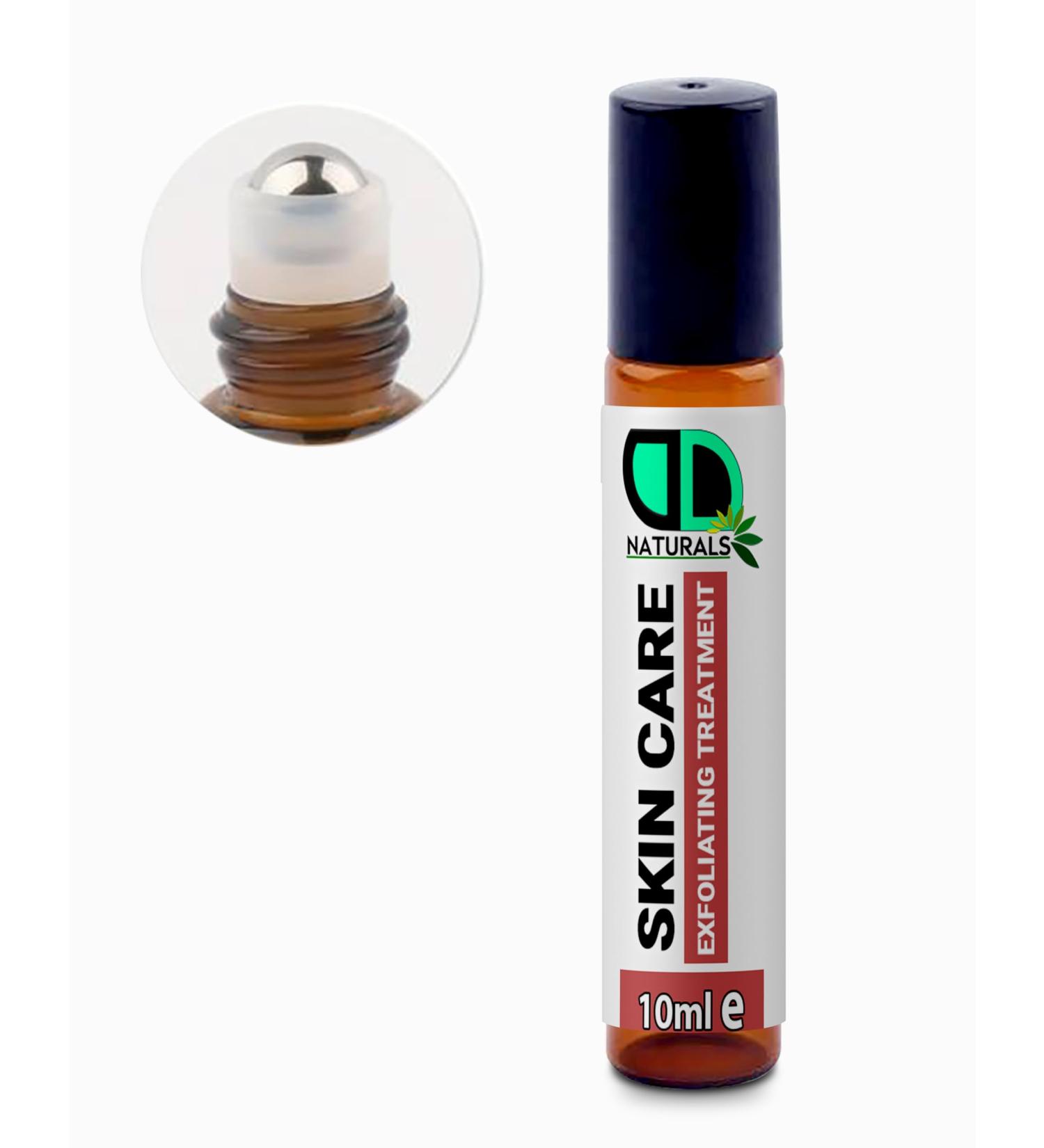 DD teck Skin Care Exfoliating Massage Oil - 10ml for Clear Reduces the Appearance of Fine Lines and Acne Stimulates Skin Texture