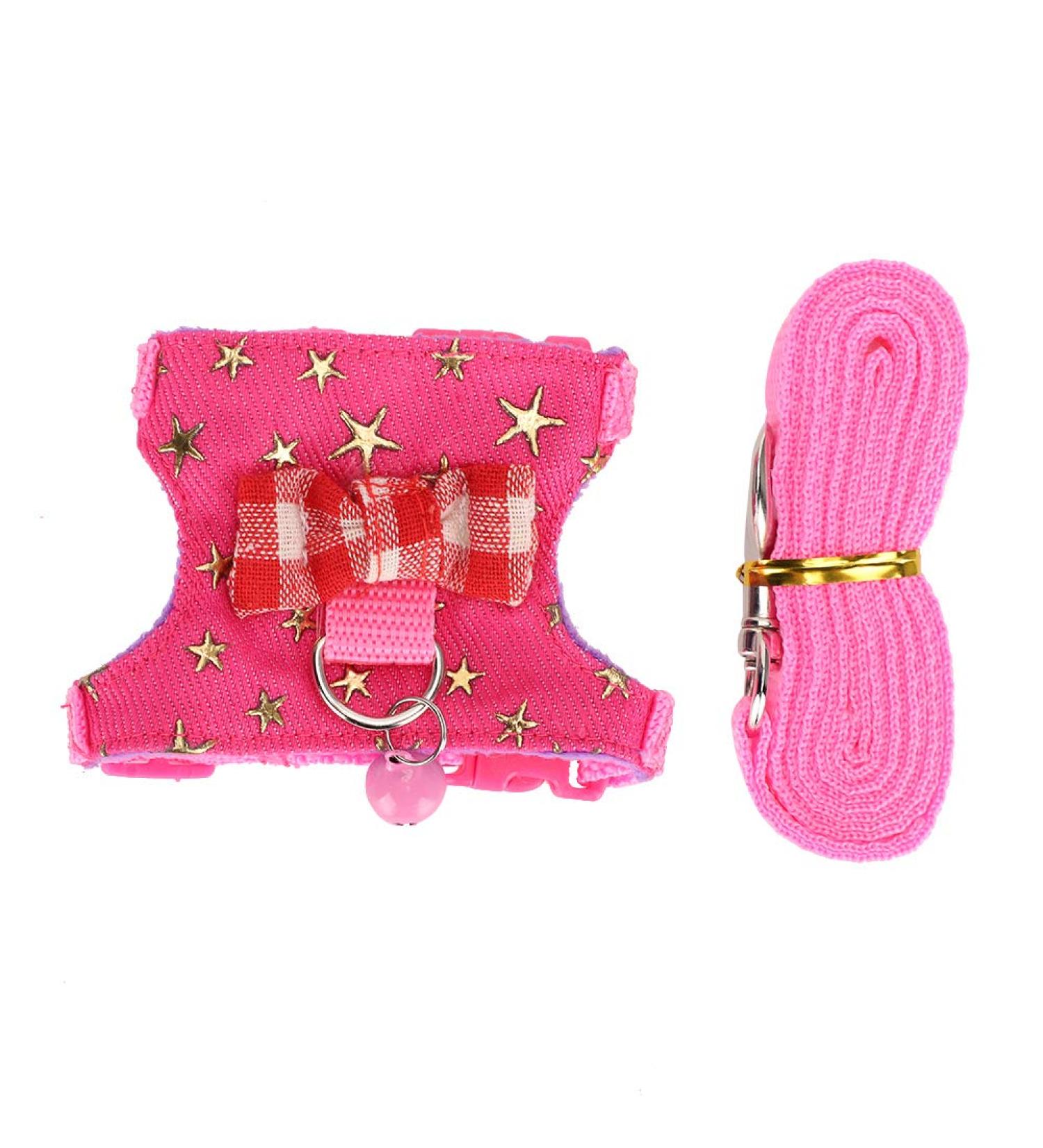 Adjustable Hamster Dishes & Running Vest Set | Leash for Syrian Hamsters Squirrels Mice & Ferrets - Flexible Linen Design - Buy Online on GoSupps.com