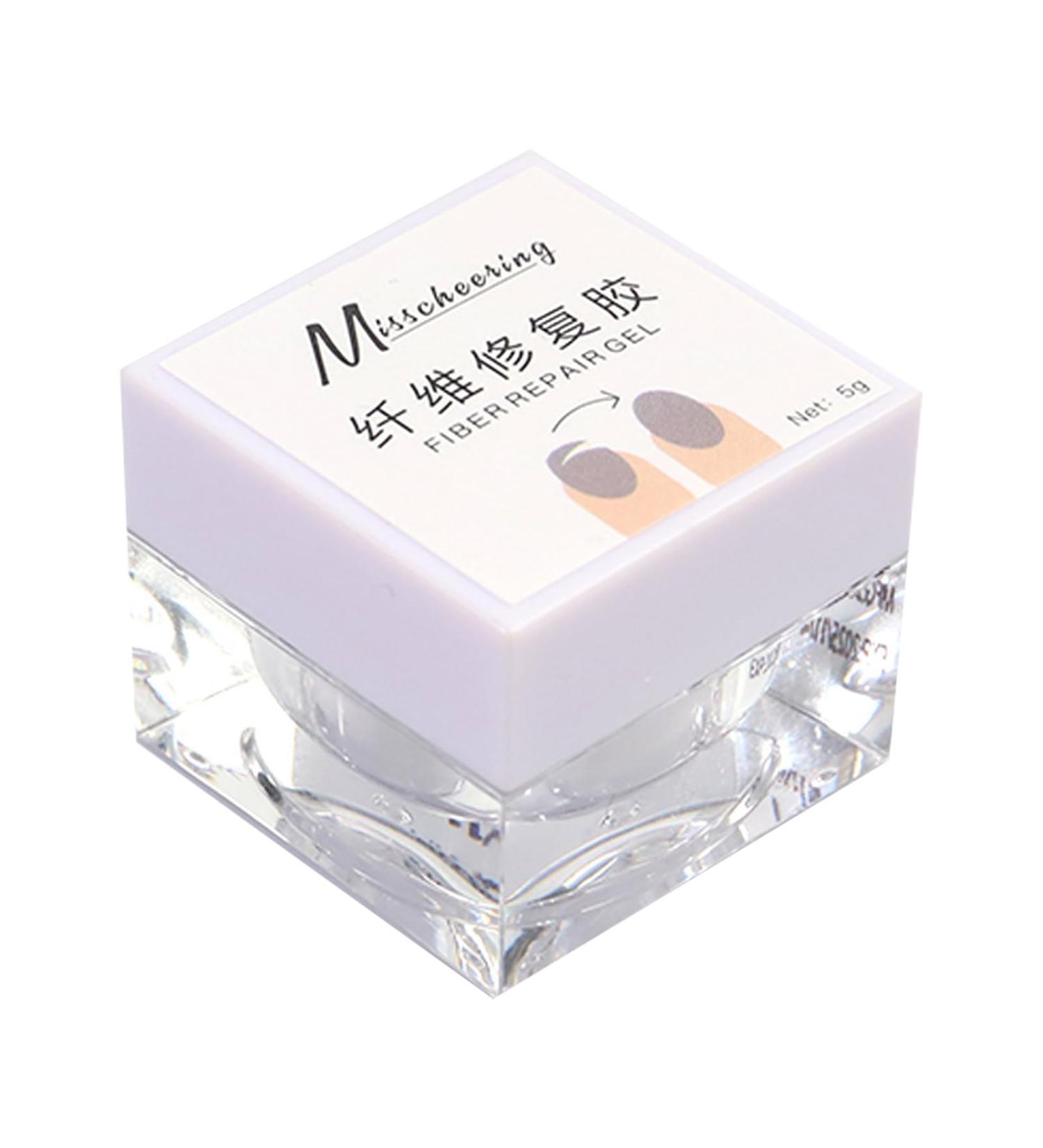 Broken Nail Glue | 5g Phototherapy Nail Gel Nail Strengthener Glue - Nail Extension Gel Glue Healthy Nail Strengthener Cracked Nail Repair Gel for Broken Nails Damaged Nails Huyath - Buy Online on GoSupps.com