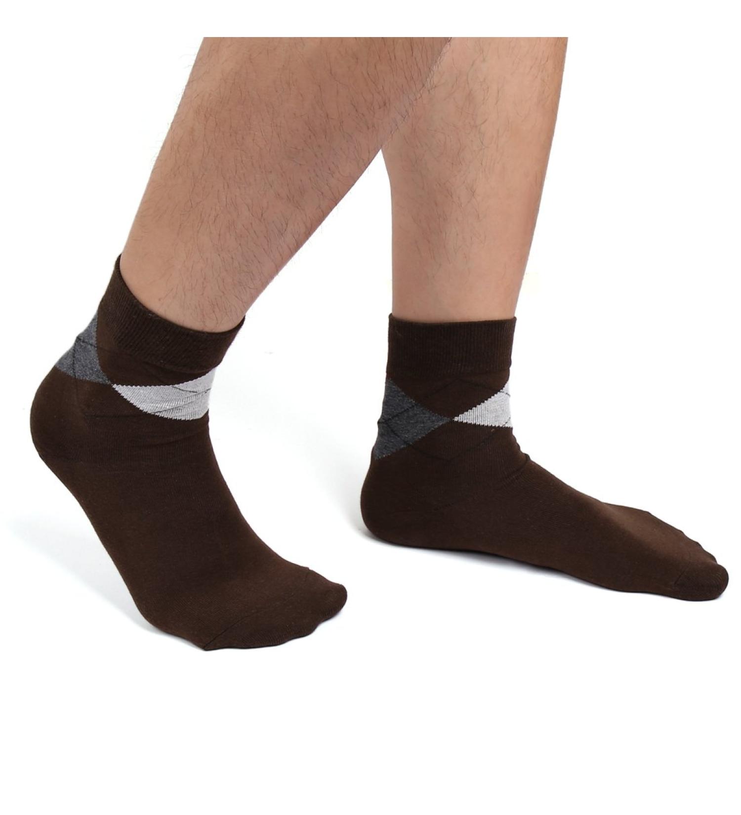 1 paire d'empreintes d'aryle hydratant adoucie peau fissur e gel chaussettes chaussettes de caf de caf pour hommes - Buy Online on GoSupps.com
