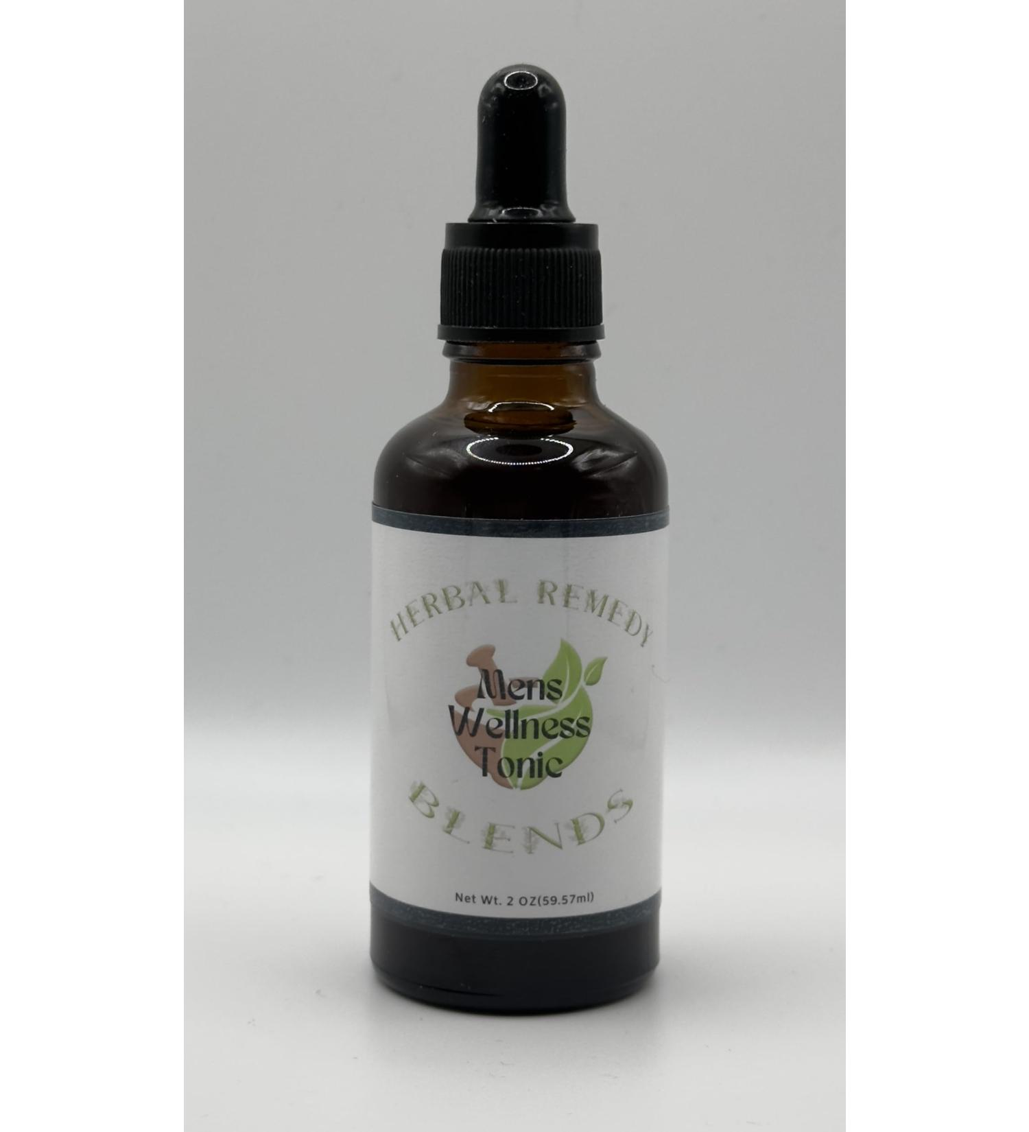 Men's Wellness Tonic - Herbal Remedy for Muscle Growth & Recovery | Alcohol-Free 2oz - Buy Online on GoSupps.com