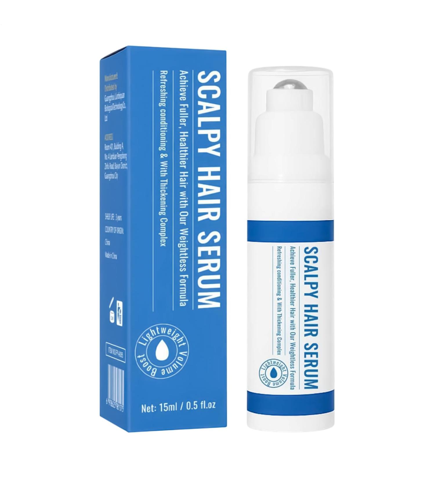 Oil For Hair 15ml Drop RollOn Scalp and Hair Oil for Moisturization Prevents Breakage Loss Promotes Thickness Women Men - Buy Online on GoSupps.com