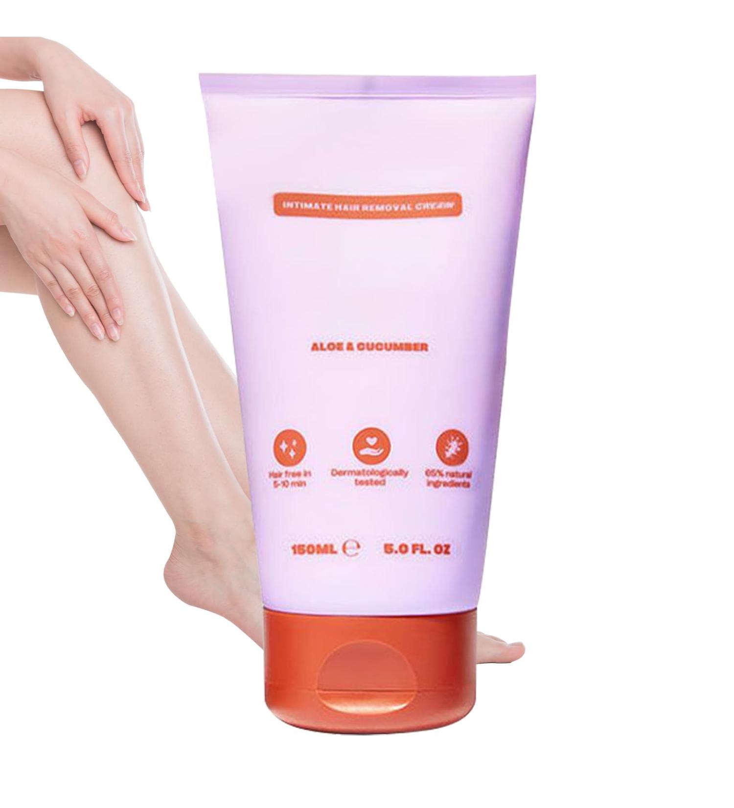  Nybhyjka Soft Body Hair Shaving Cream 150ml Gentle Hair Removal Product Painless Hair Removal for Women Soothing Harmless Body Cream Lotion for Arms - Buy Online on GoSupps.com
