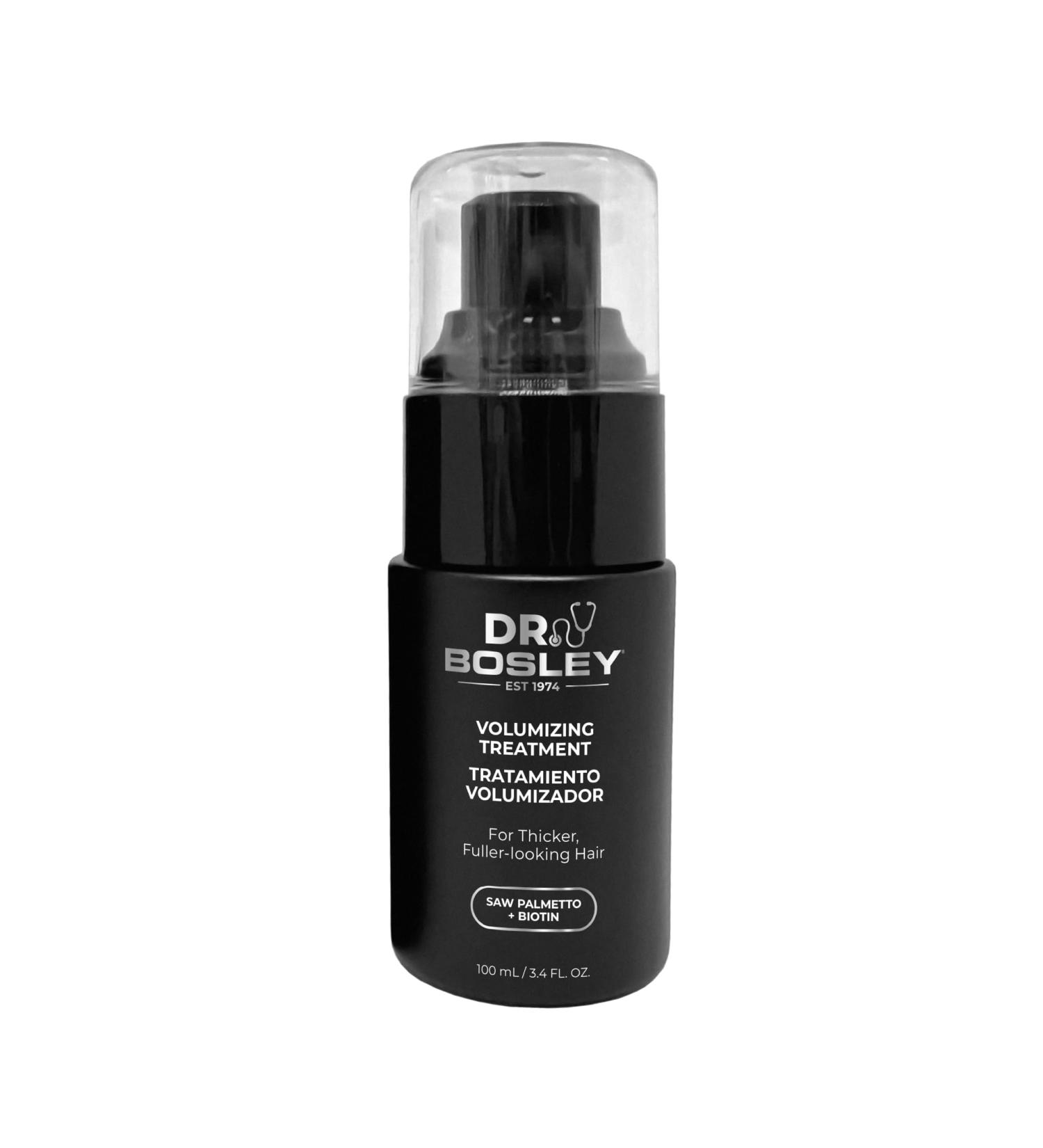 Dr. Bosley Volumizing Treatment Lightweight Alcohol-Free Foam for Thicker Fuller-Looking Hair With Biotin & Saw Palmetto to Help Prevent Hair Loss & Breakage 3.4 fl oz - Buy Online on GoSupps.com