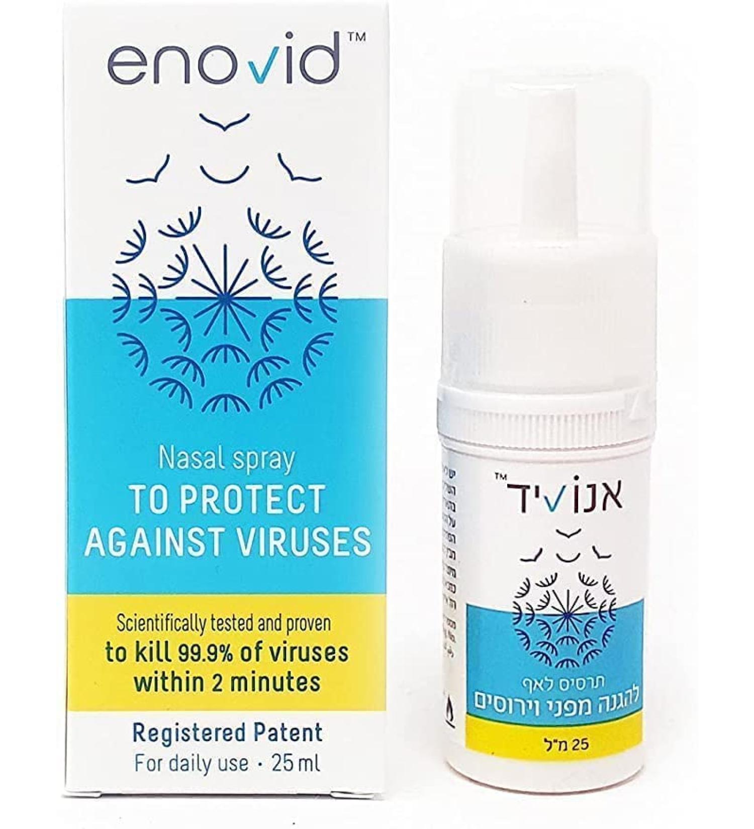 Enovid Nasal Spray 25ml - Fast-Acting Relief for Nasal Congestion - Buy Online on GoSupps.com