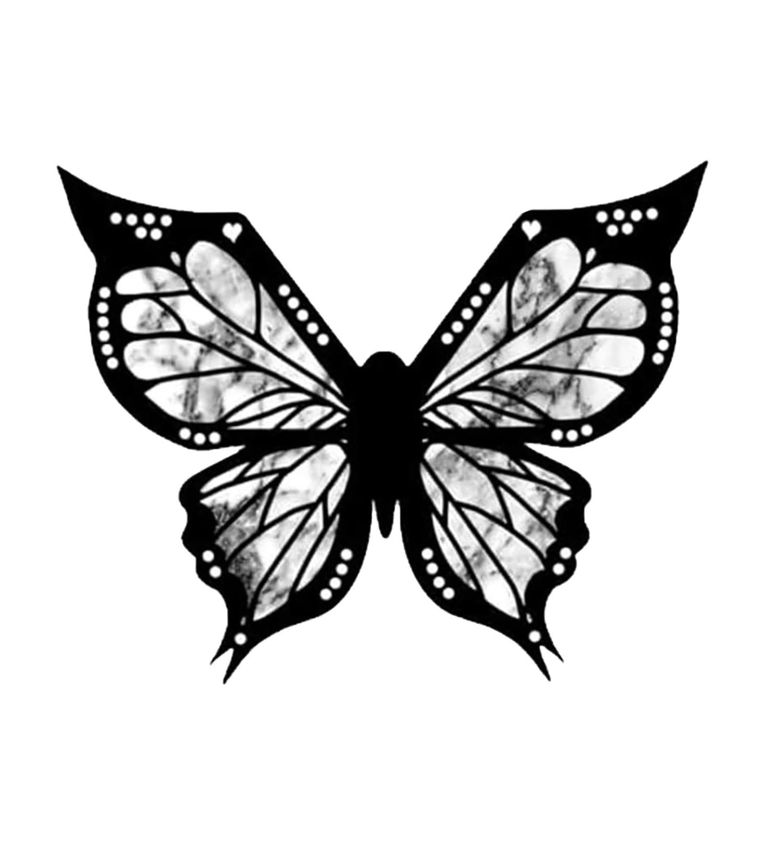 Winged Eyeliner Stencil - Eyeliner Wing Template Winged Liner Guide | Butterflyy Eyeliner Helper Wing Shaping Stencil Reusable Eyeliner Wing Assistant Aid for Eyeliner Smokey Eyeshadow Easy Apply - Buy Online on GoSupps.com