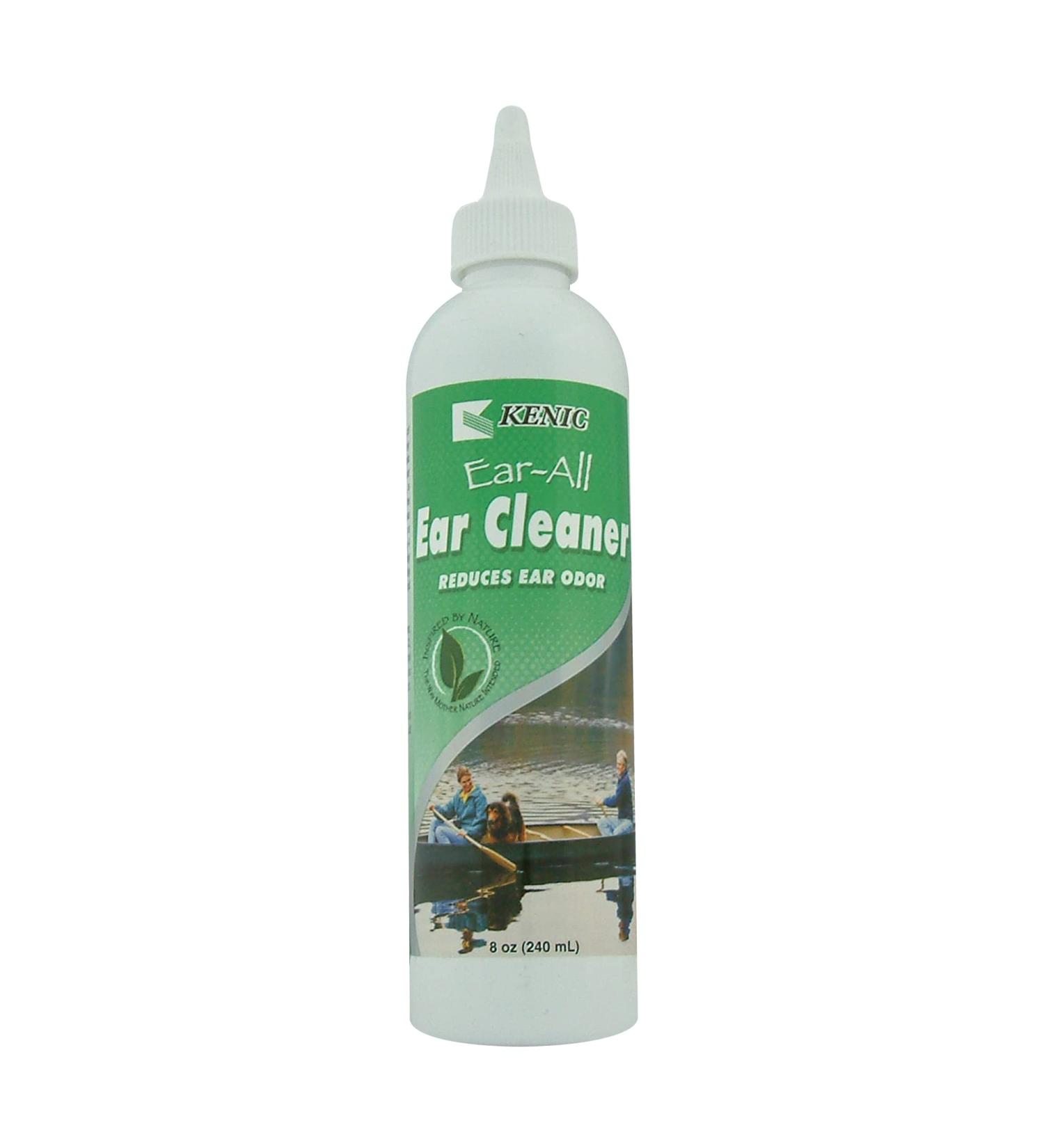 Kenic Ear-All Pet Ear Cleaner for Dogs, Cats & Ferrets - Gentle Solution - Buy Online on GoSupps.com