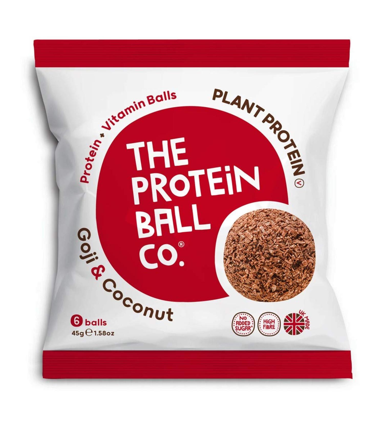 Protein Ball Goji and Coconut Protein Balls - Buy Online on GoSupps.com