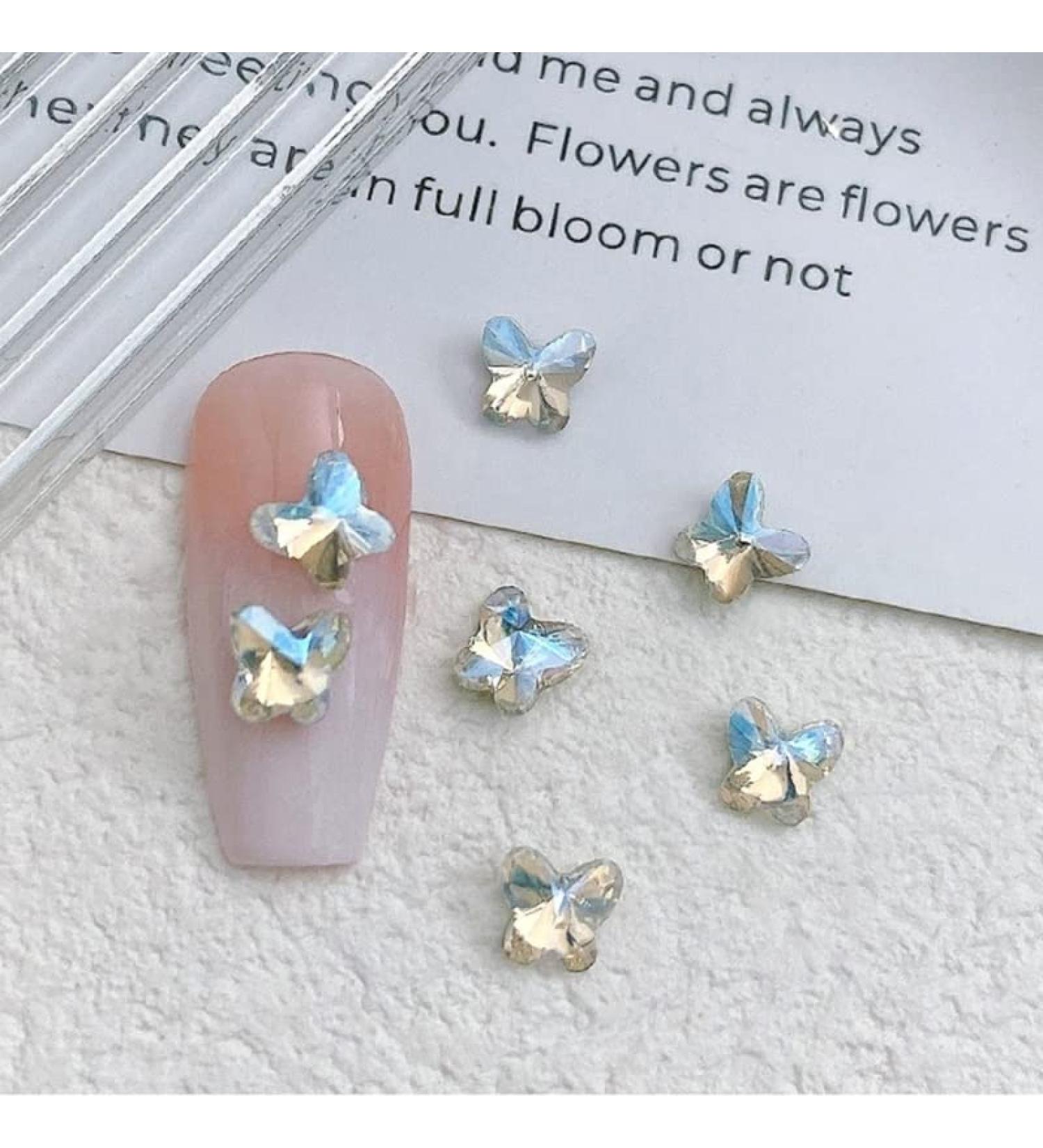 Shape Art Pointed Back Rhinestones for Water Heart Rhinestones Pointed Back Art Charm - Buy Online on GoSupps.com