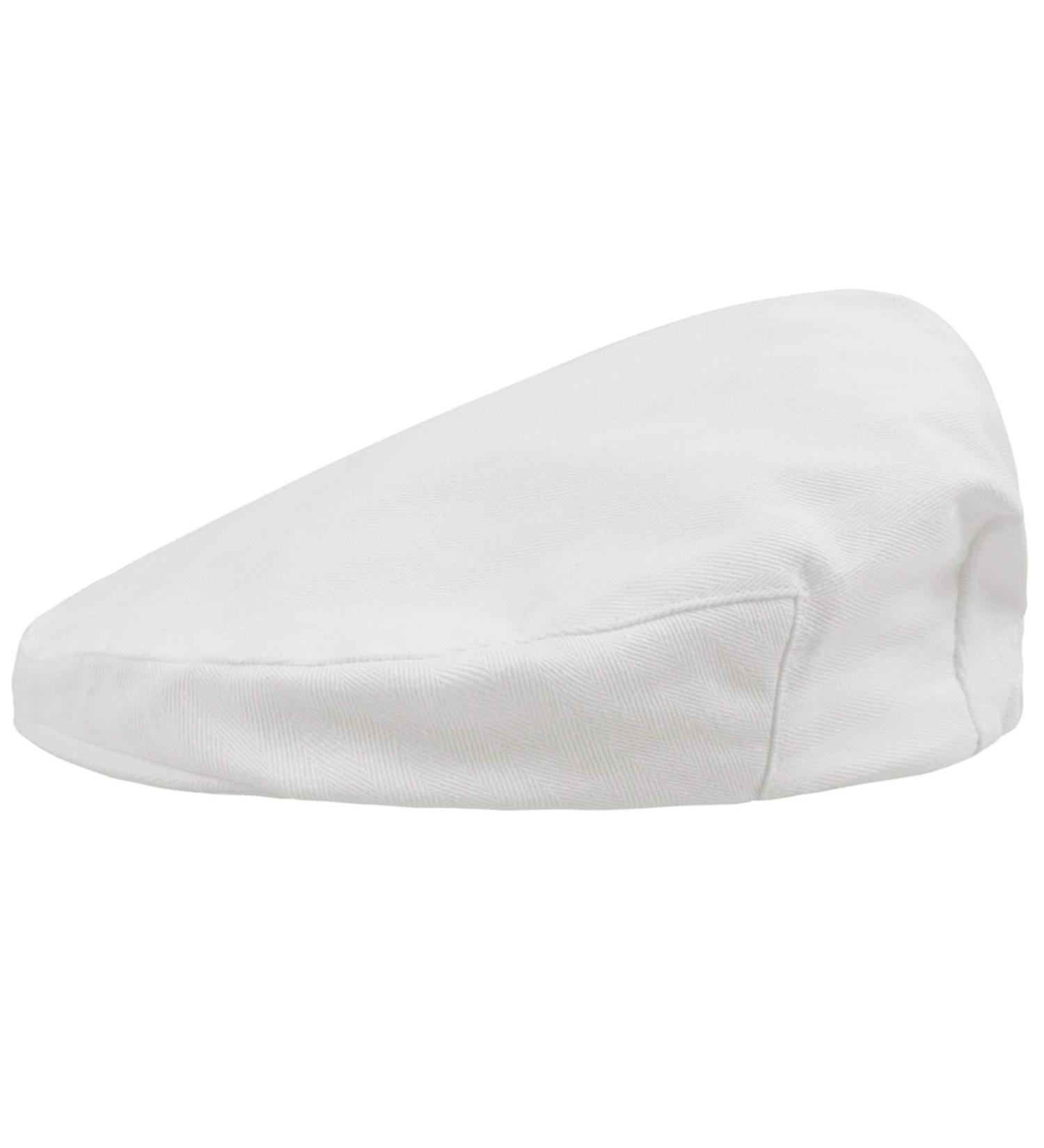 Mint Green Baby Boys Flat Cap | Gentleman Herringbone Tweed Newsboy Baker Boy Hat | Ivory | 1-2 Years - Buy Online on GoSupps.com