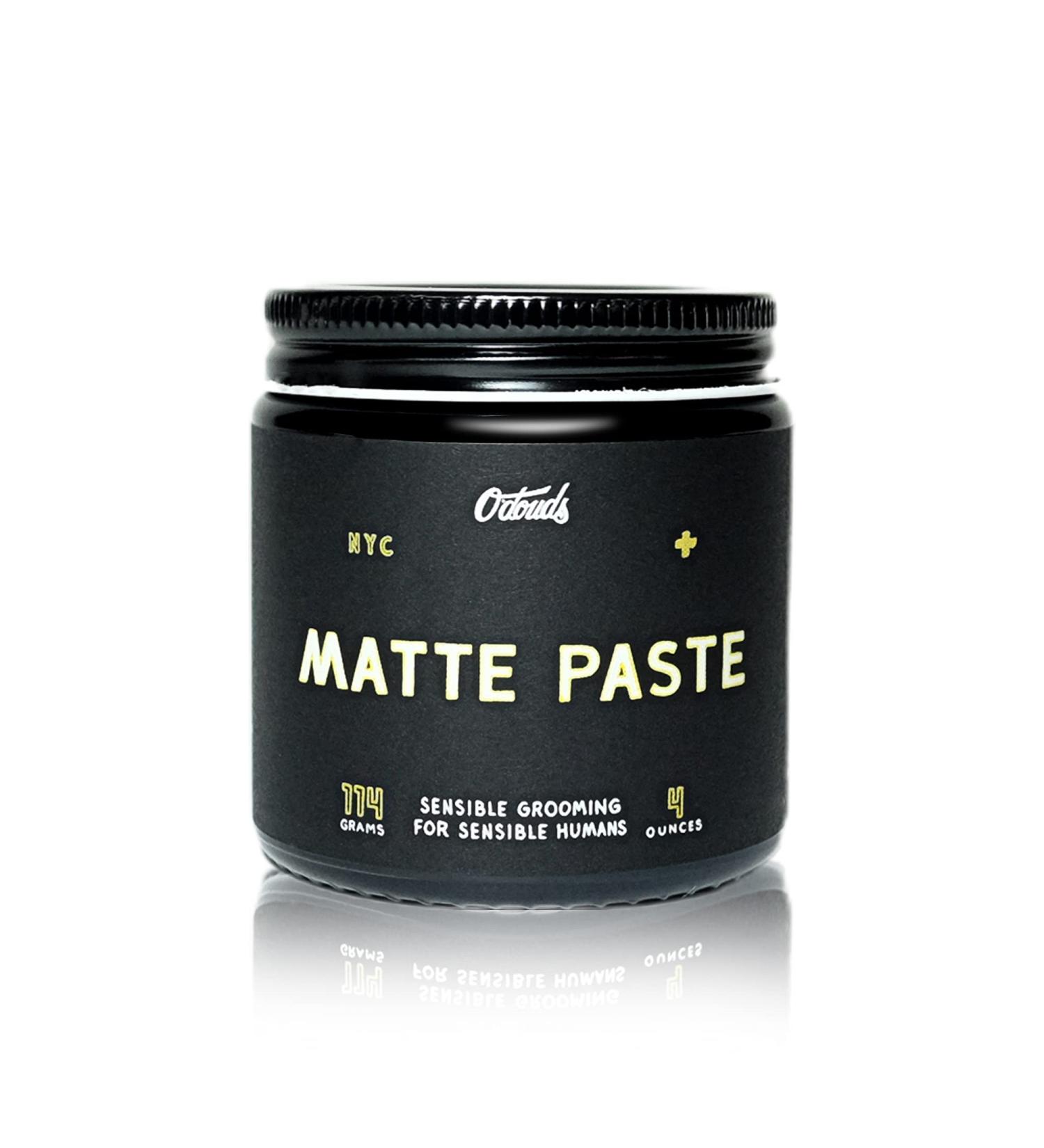 O'Douds Matte Paste - Strong Hold Styling Clay for Men - Vegan & Plant-Based - Labdanum & Lime Scent (4oz) - Buy Online on GoSupps.com