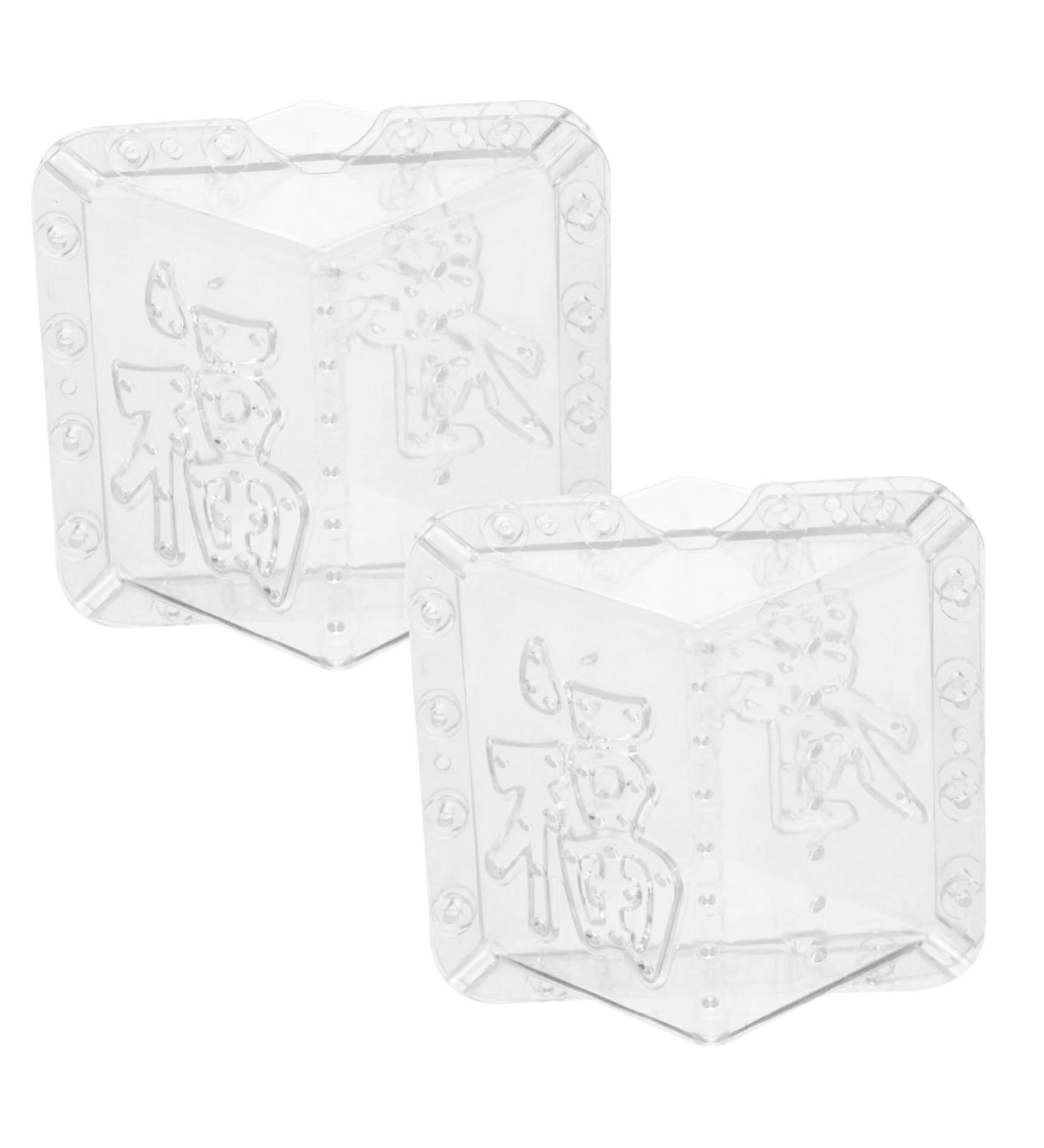 OFFSCH Apples Growth Mold 2pcs Square Apple Molds Fruit Growth Shaping Accessories Fruit Mold Fruit Shaper Melon Stereotypes - Buy Online on GoSupps.com