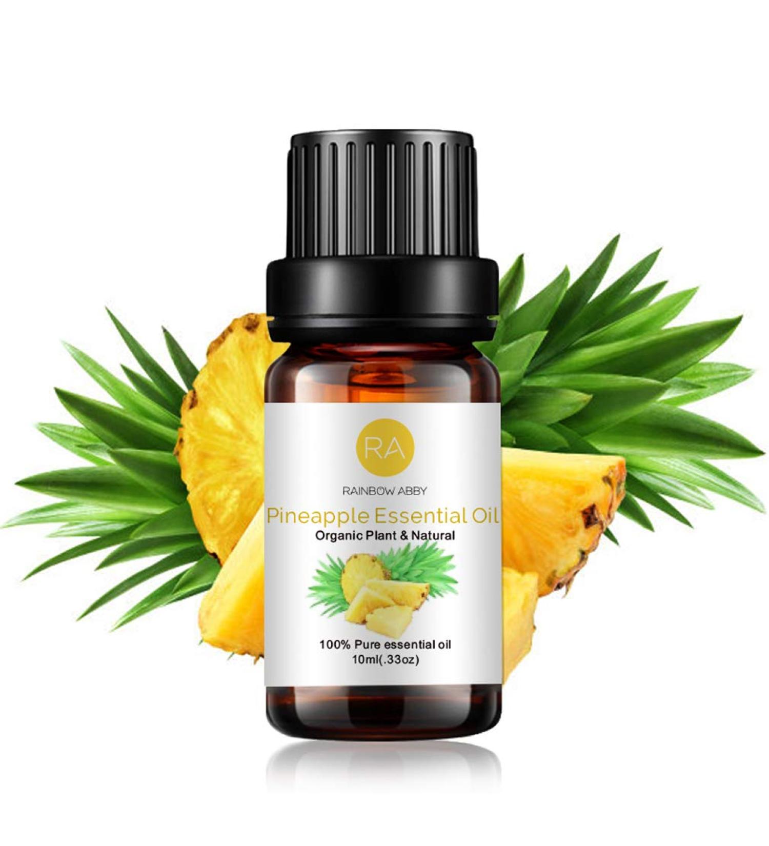 Pineapple Essential Oil 100% Pure Oganic Plant Natrual Flower Essential Oil for Diffuser Message Skin Care - 10ML - Buy Online on GoSupps.com