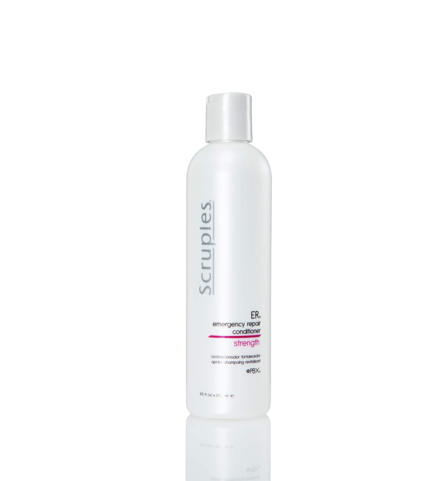 Scruples ER Emergency Repair Conditioner for Damaged Hair - Intensive Hair Repair for Breakage & Restoration from Chemical Treatments - With Keratin Protein - 8.5 oz