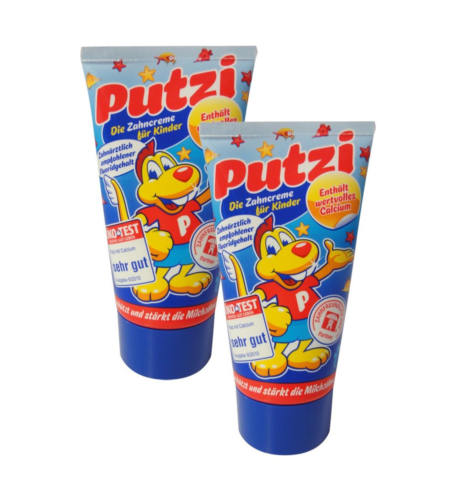 Putzi The toothpaste for children 2-pack (2 x 50 ml)