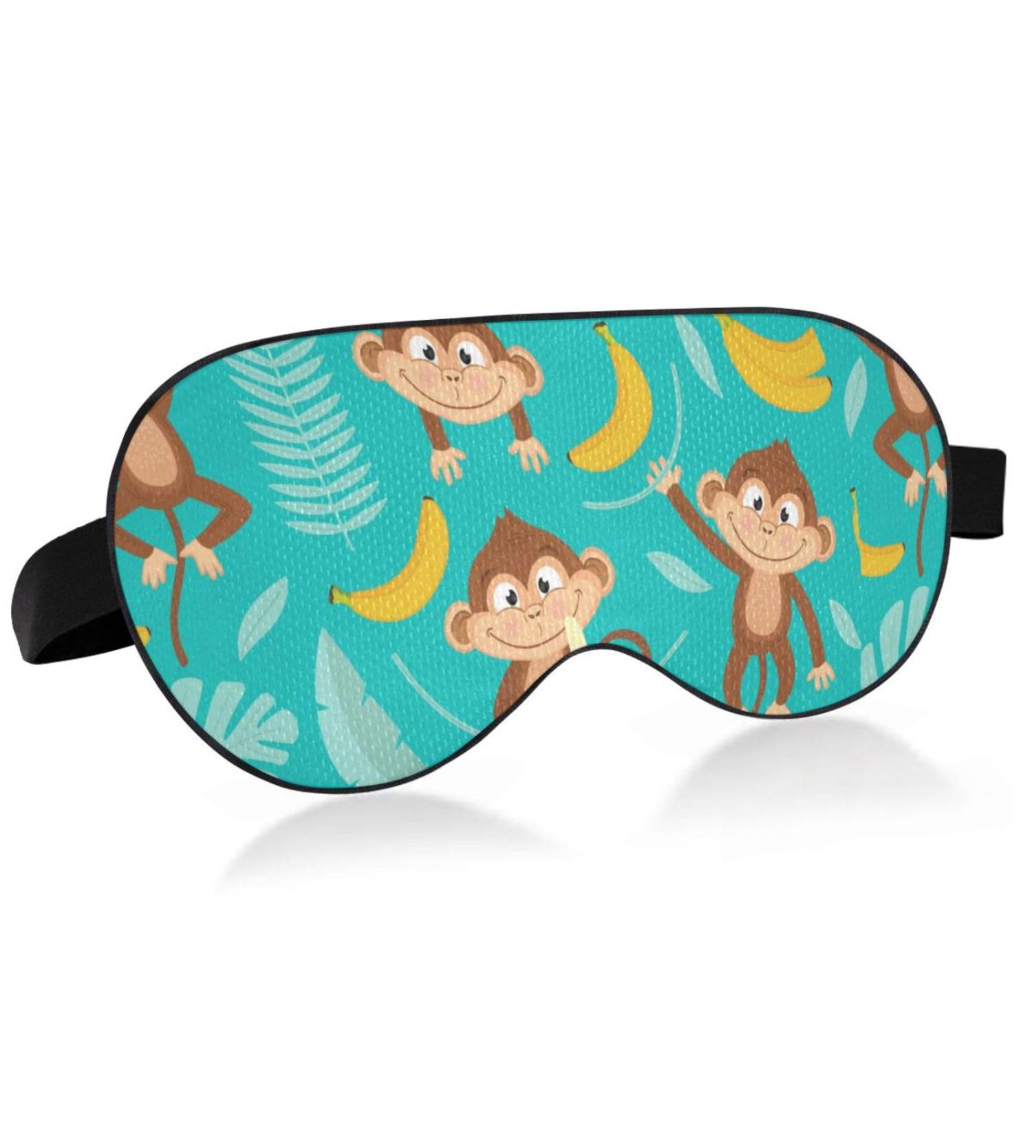 Haskirky Light Blocking Adjustable Eye Mask for Men and Women - Ideal for Travel, Yoga, Meditation, Office, and Deep Sleep - Buy Online on GoSupps.com