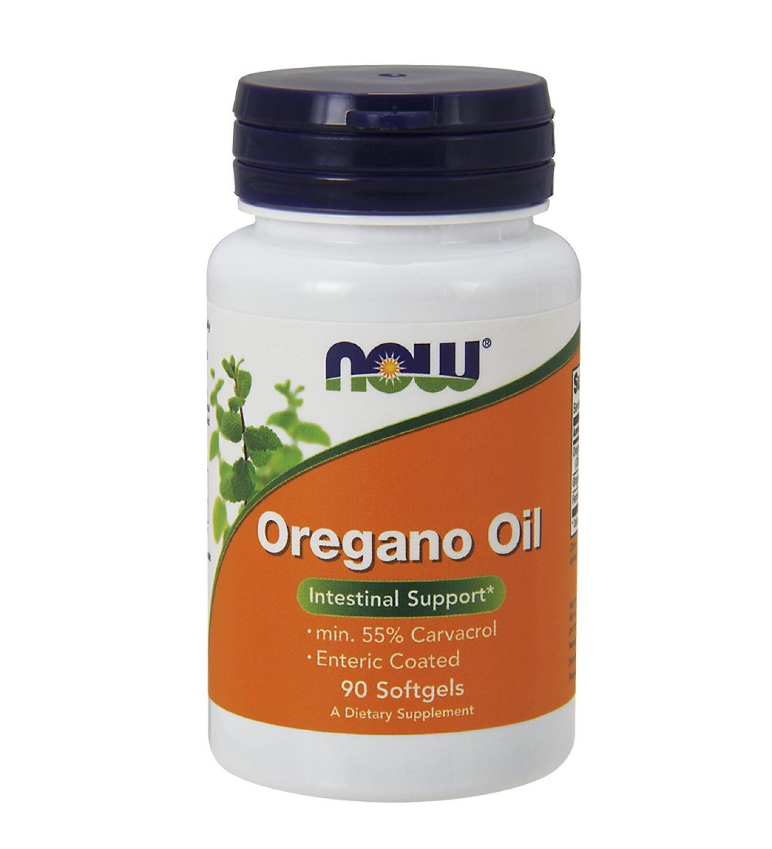 "Now Foods Oregano Oil Enteric Coated Softgels 90 Capsules (Pack of 2)"