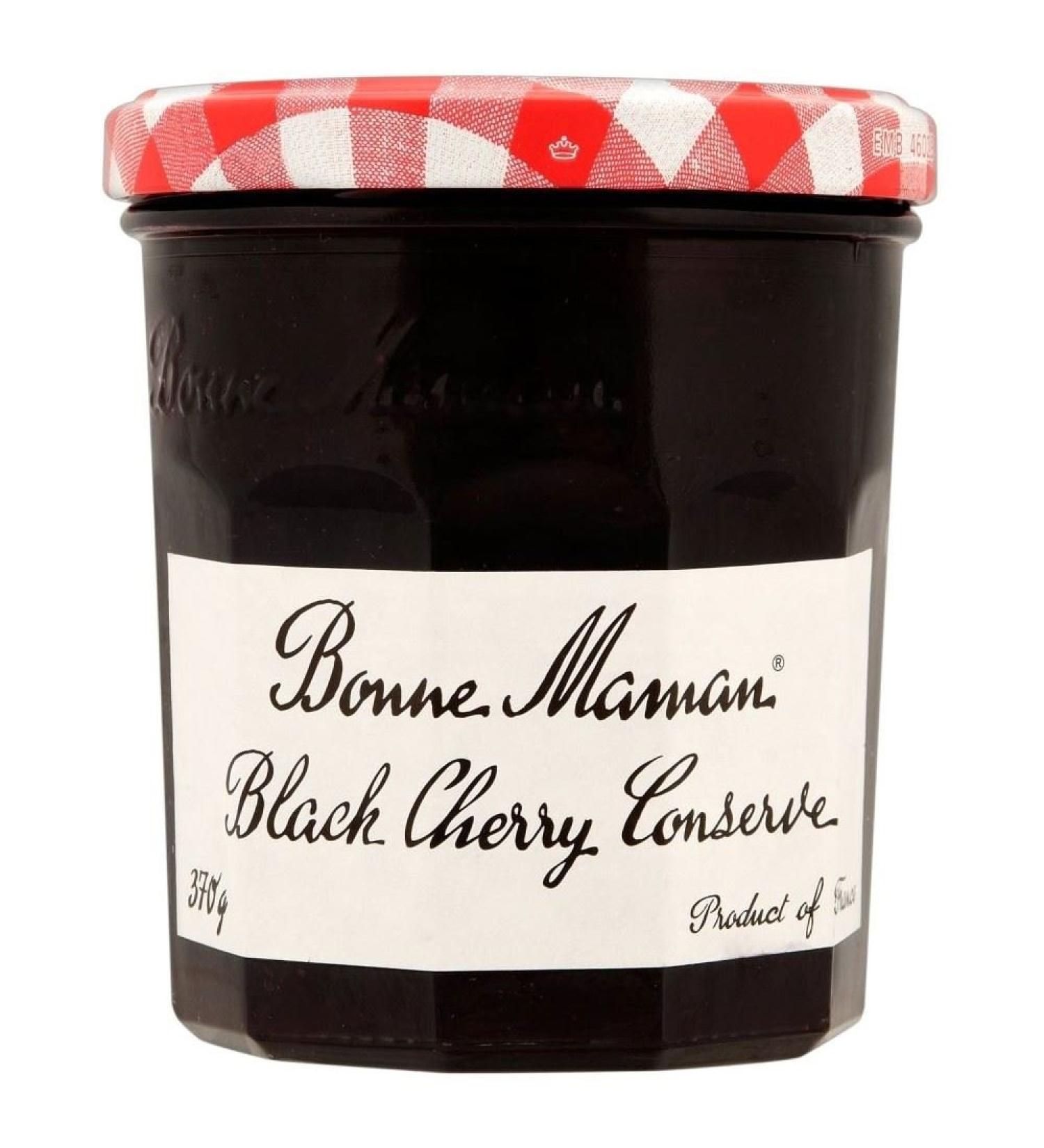 Bonne Maman Black Cherry Preserves (370g) Pack of 6